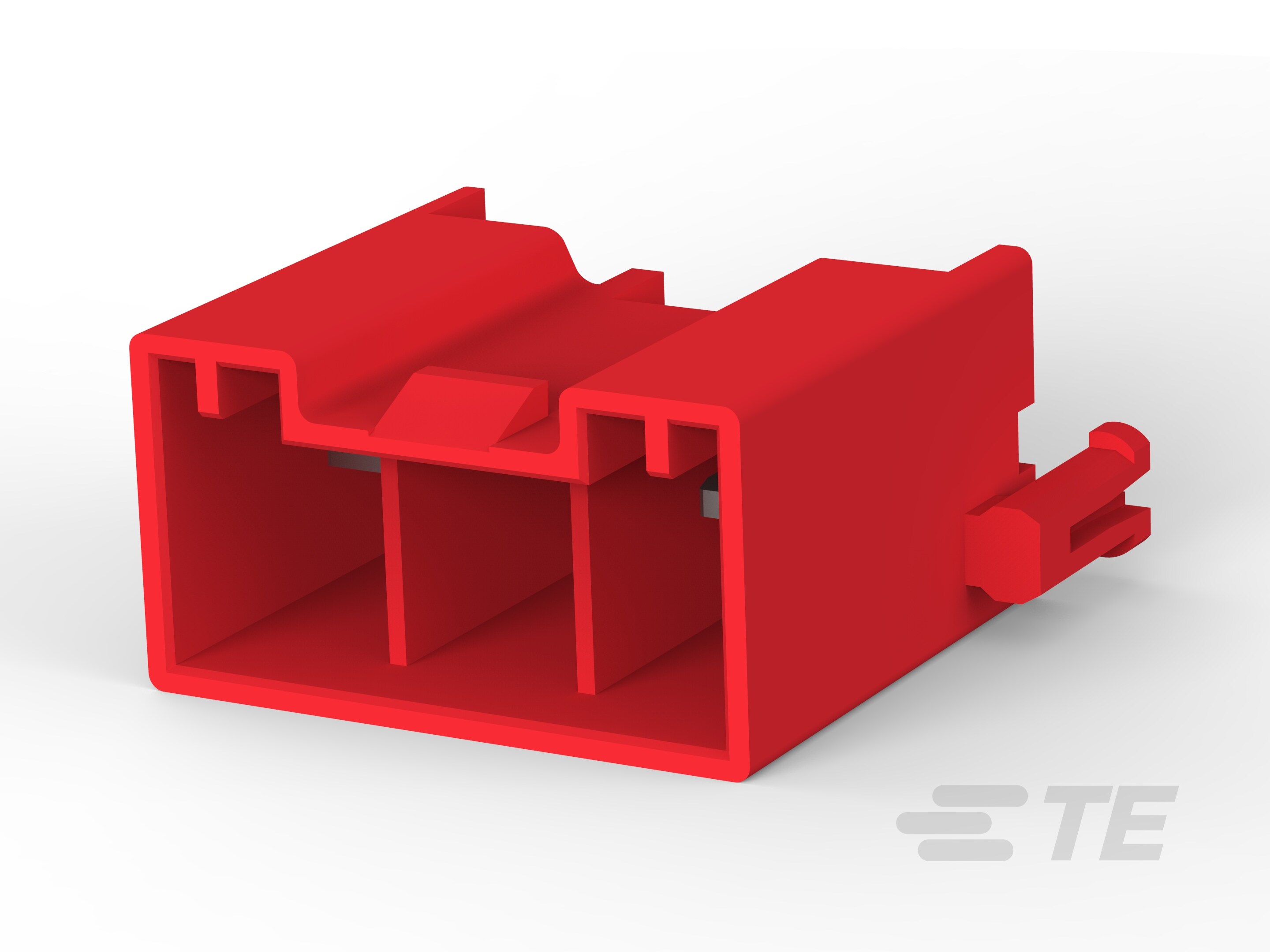 GHC EYELET 12.4 2POS HEADER ASSY RED-1747996-2