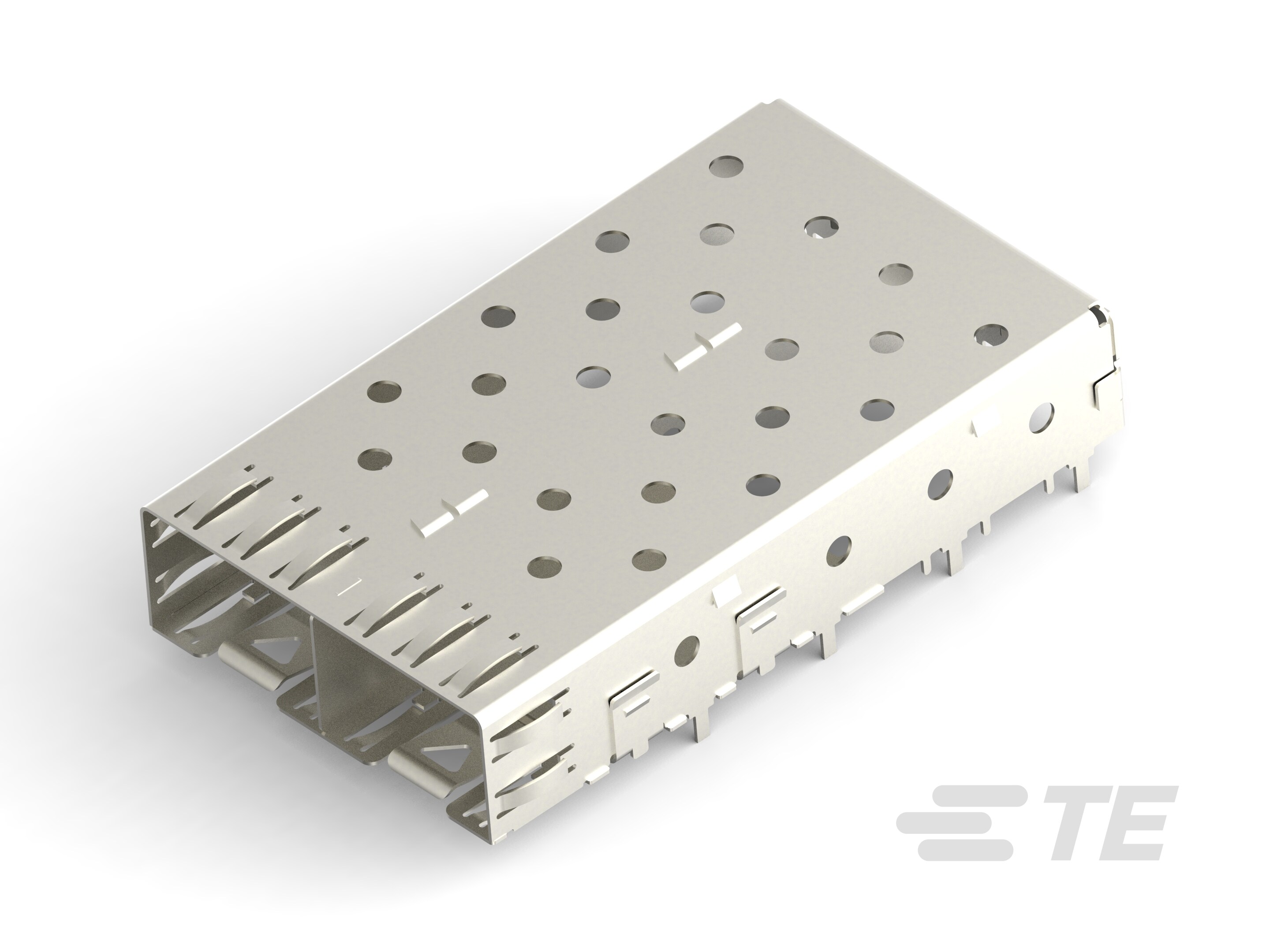 SFP 1X2 CAGE ASSY, PRESS FIT-1761014-3