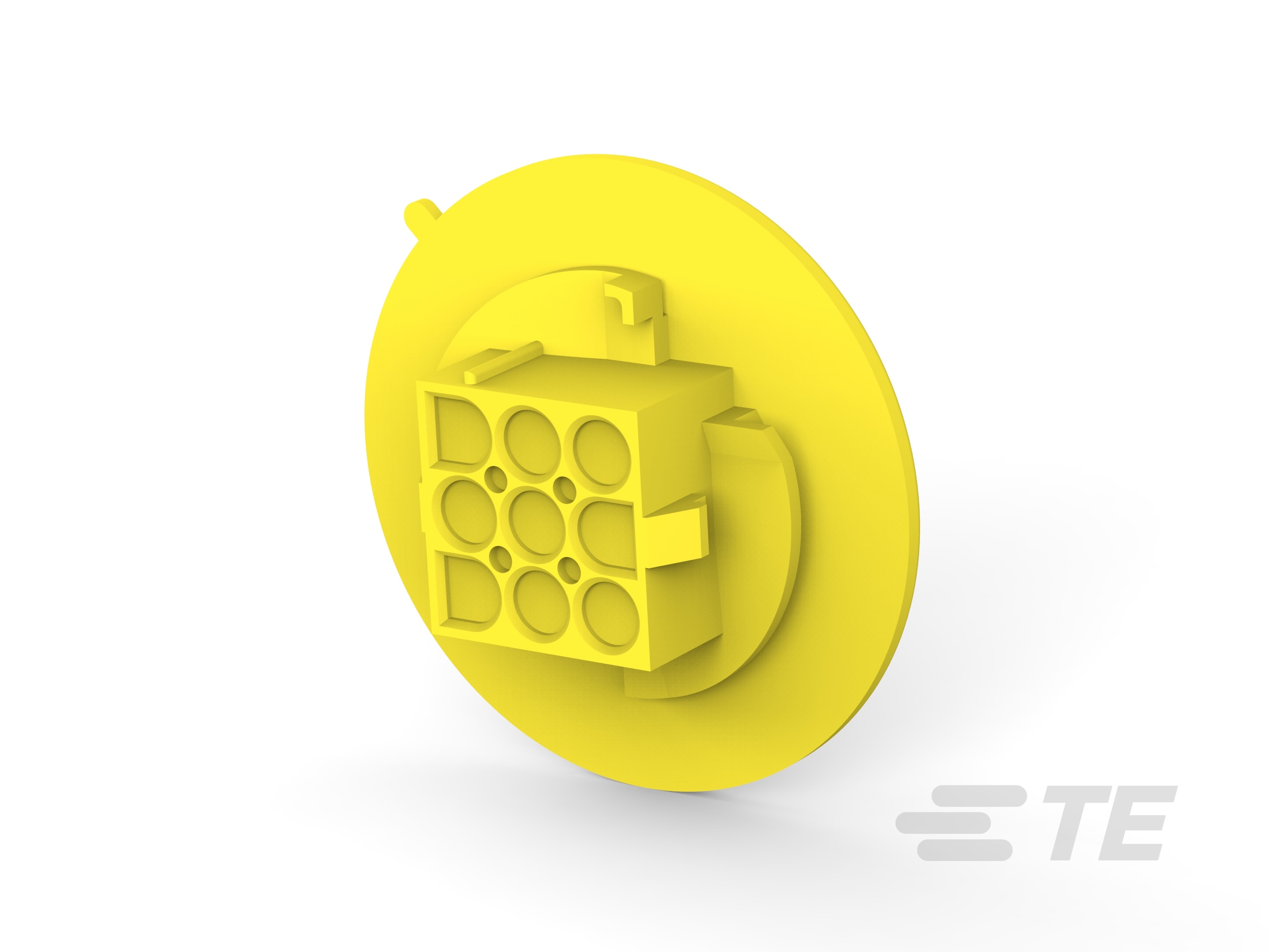 09P UMNL CAP HSG,P/MT,V0,YELLOW-1-794761-4