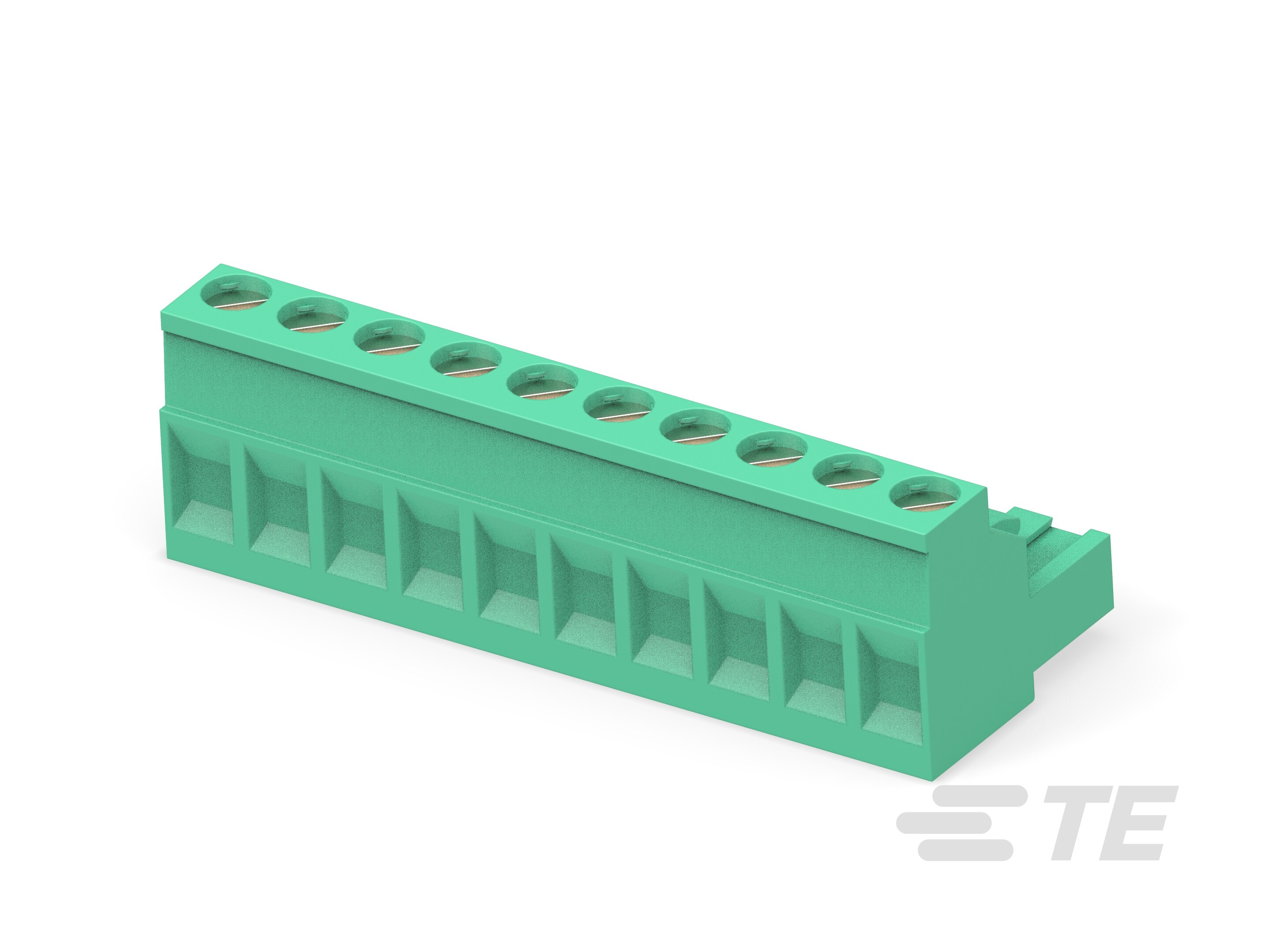 10 POS 5.08MM R/A PLUG,TRM BLK-1-796634-0
