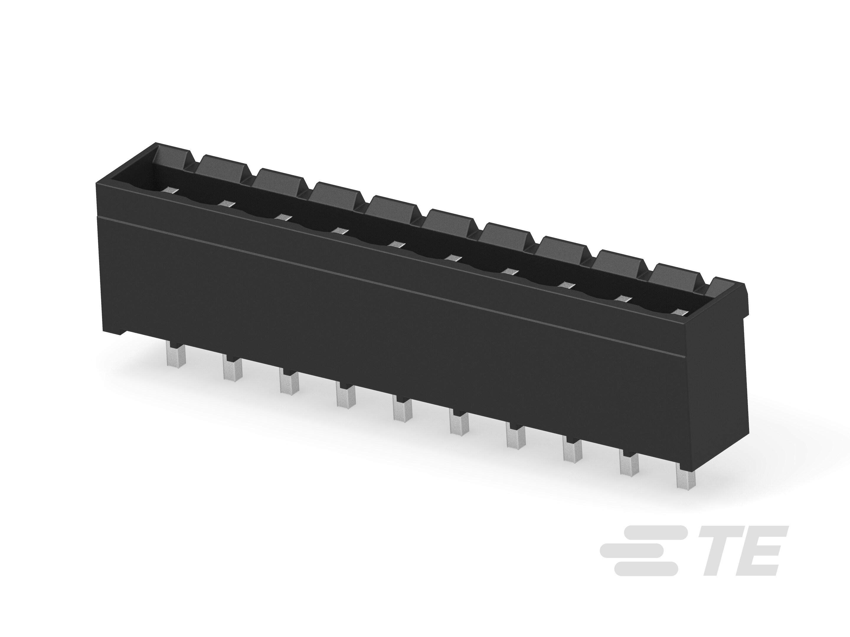 10POS 5.0MM CE VRT HDR,TRM BLK-1-796643-0
