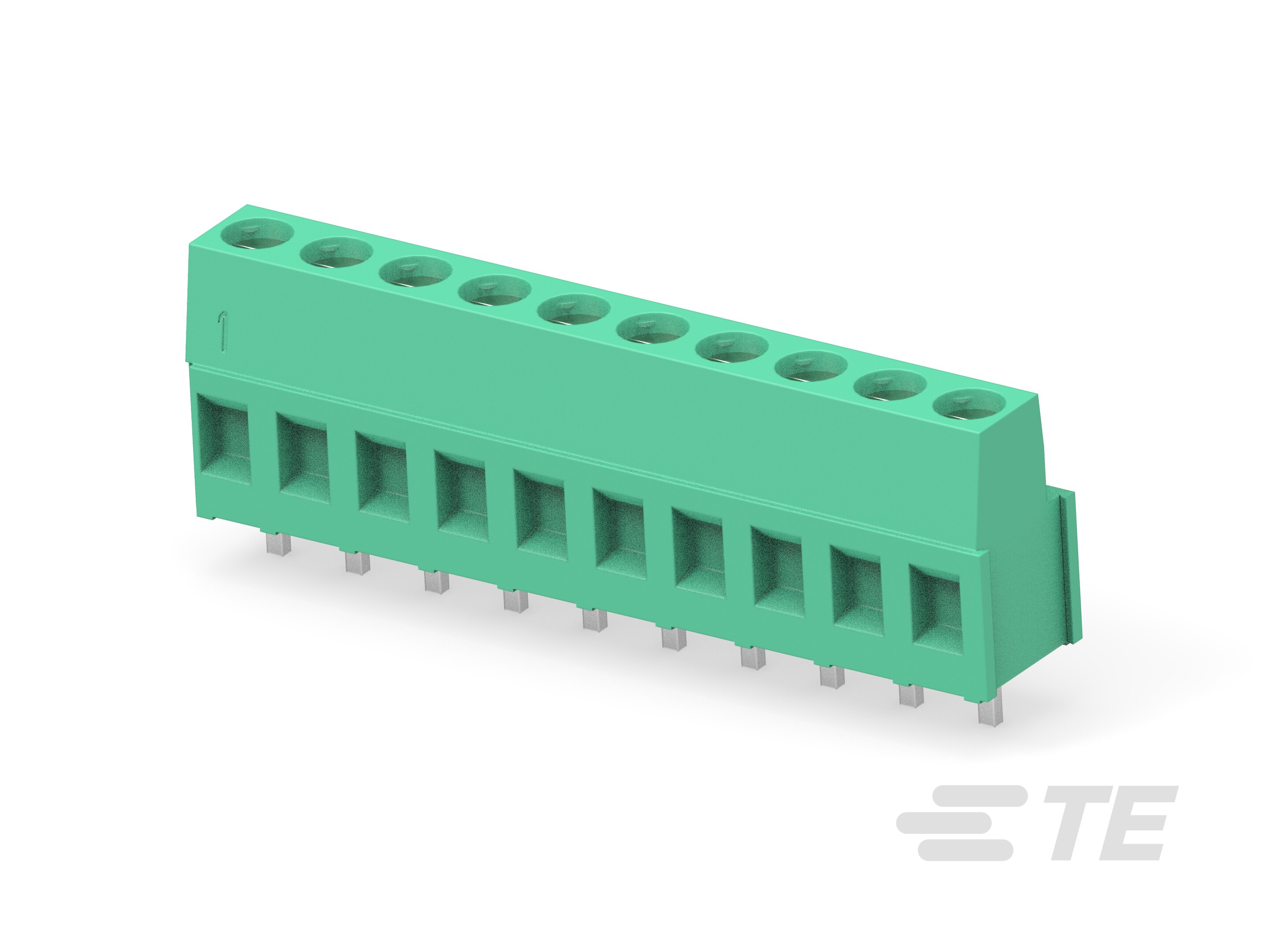 TERMI-BLOK PCB MOUNT  90 10P.-1-796683-0