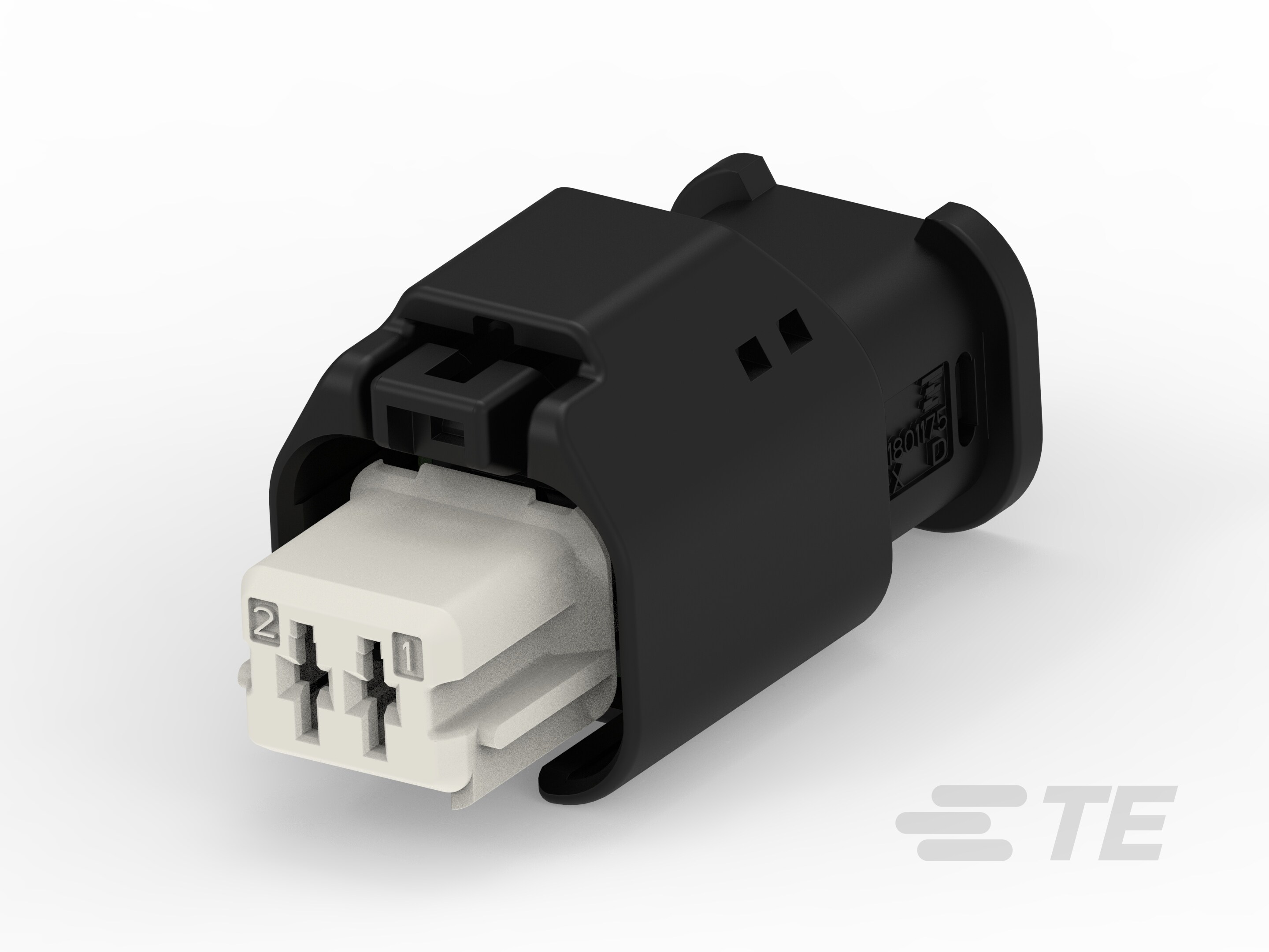2W RECEPTACLE HP CONNECTOR WHITE-1801175-7