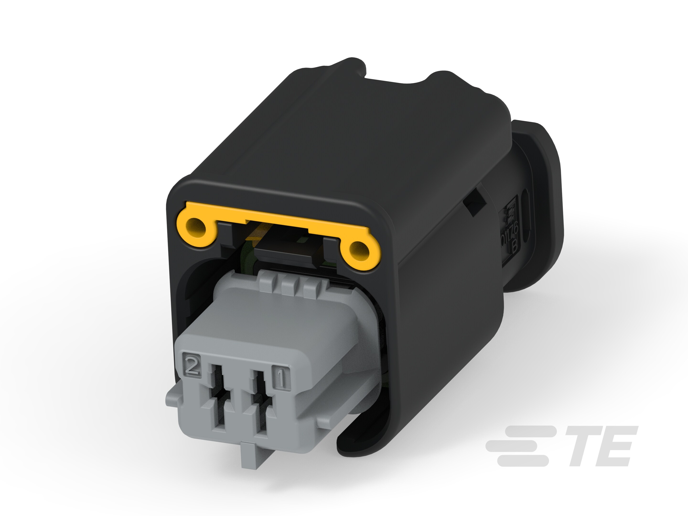2W RECEPTACLE HPSL CONNECTOR GREY-1801176-3