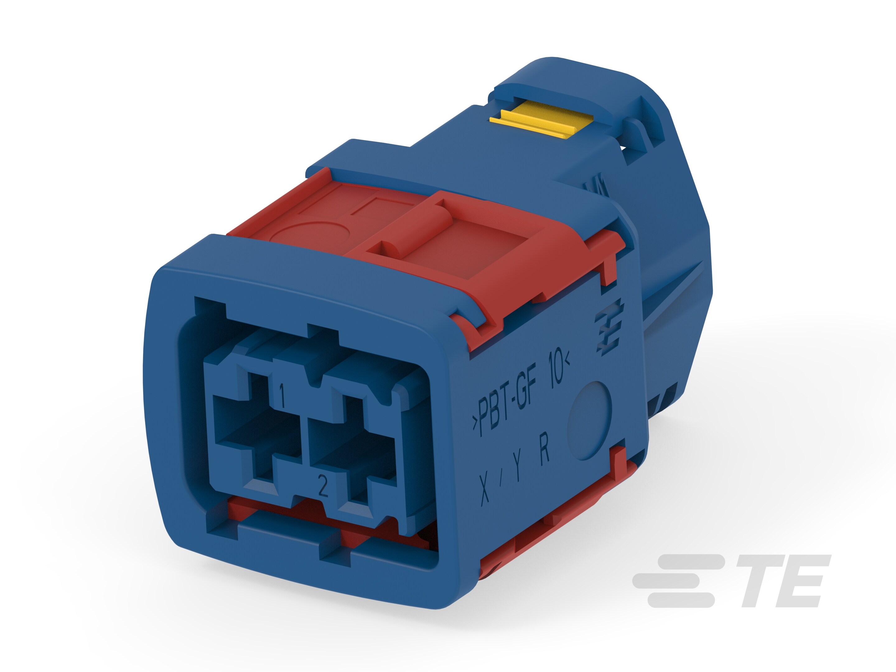 RECEPT HOUSING ASSY, 8MM, 2 W-1801422-2