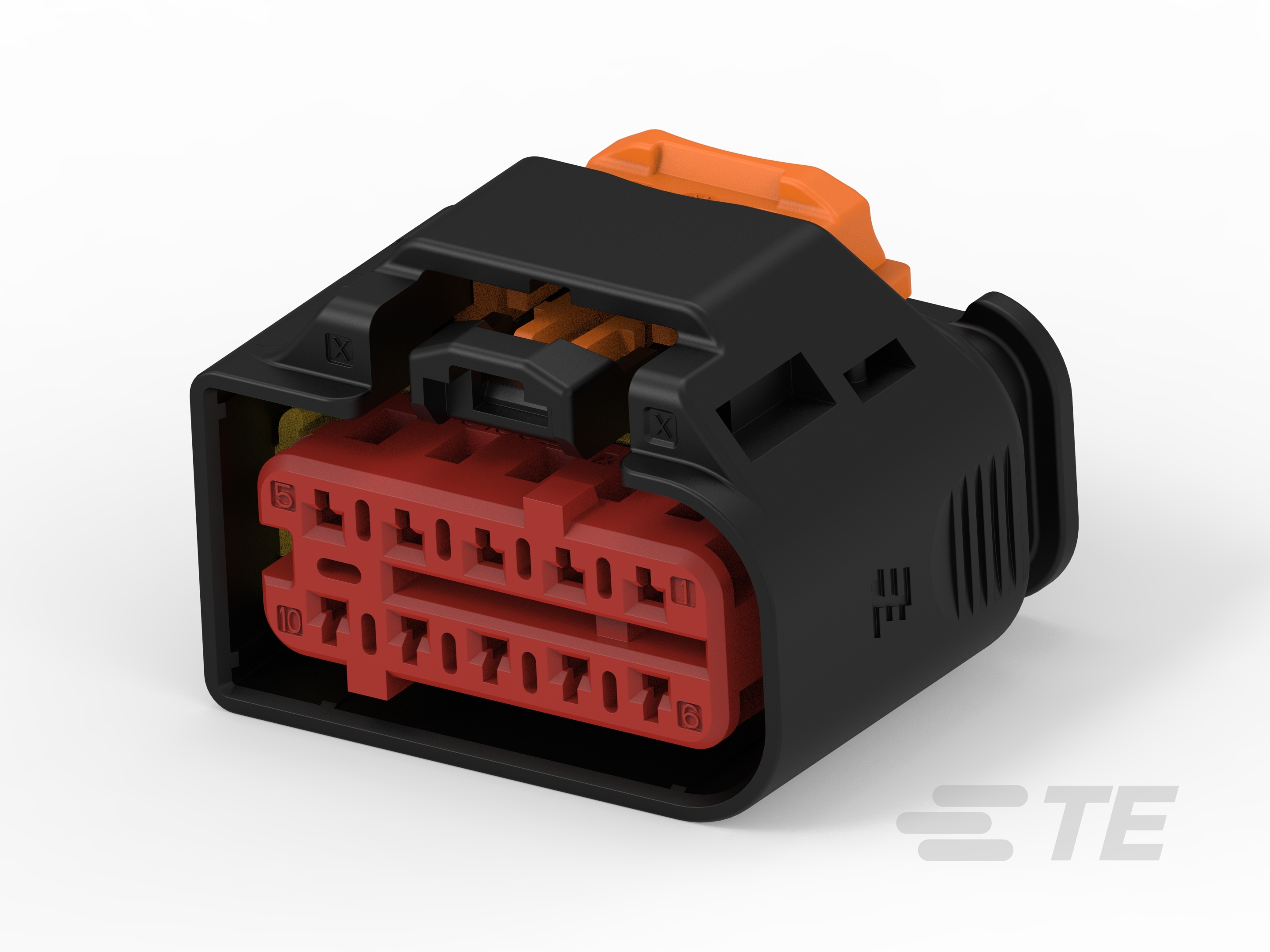 RECEPTACLE HOUSING, MCON, 10 W, SEALED-1801600-5