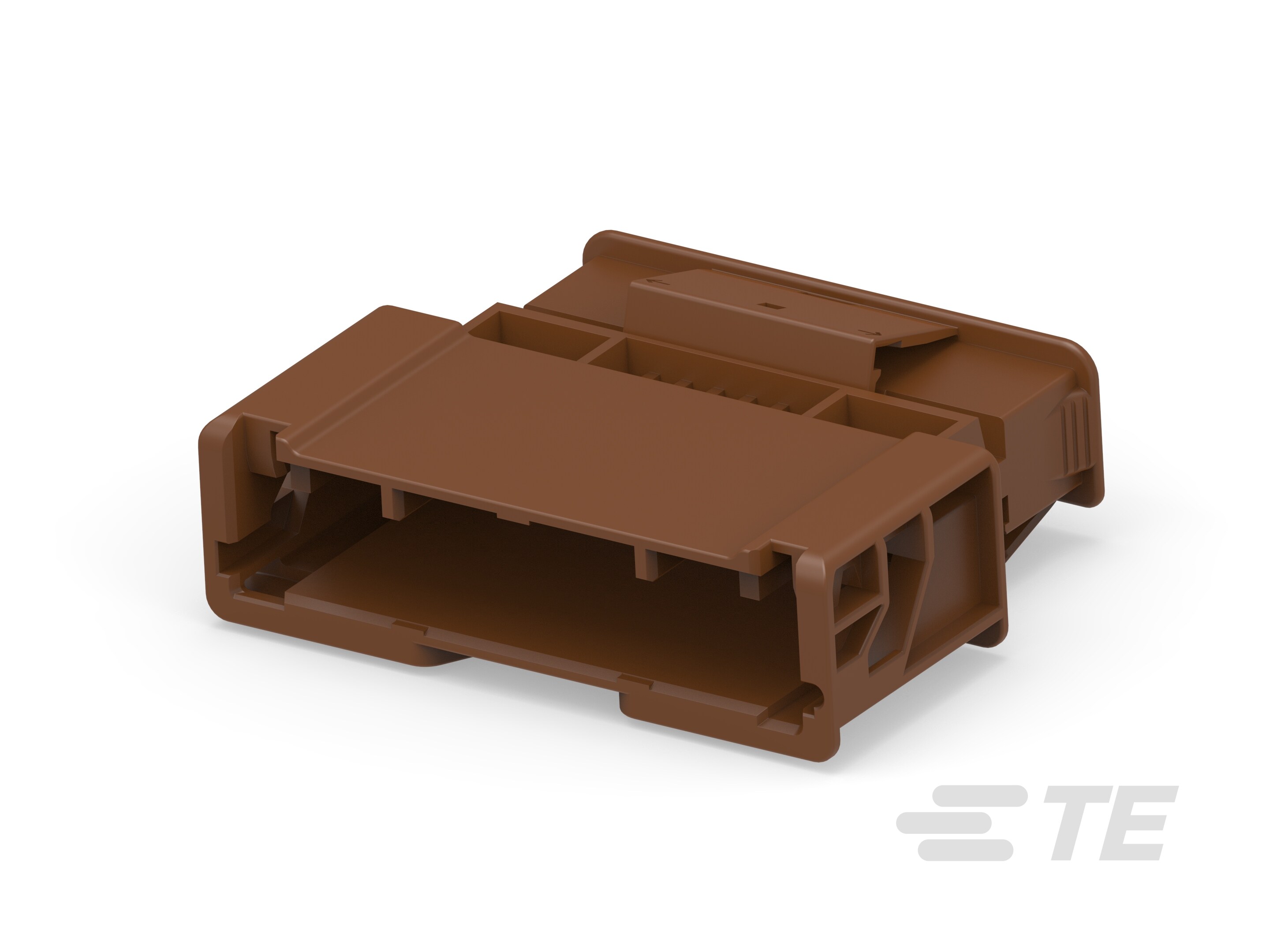 18W HYBRID UNSEALED TAB HOUSING BROWN-1801739-4