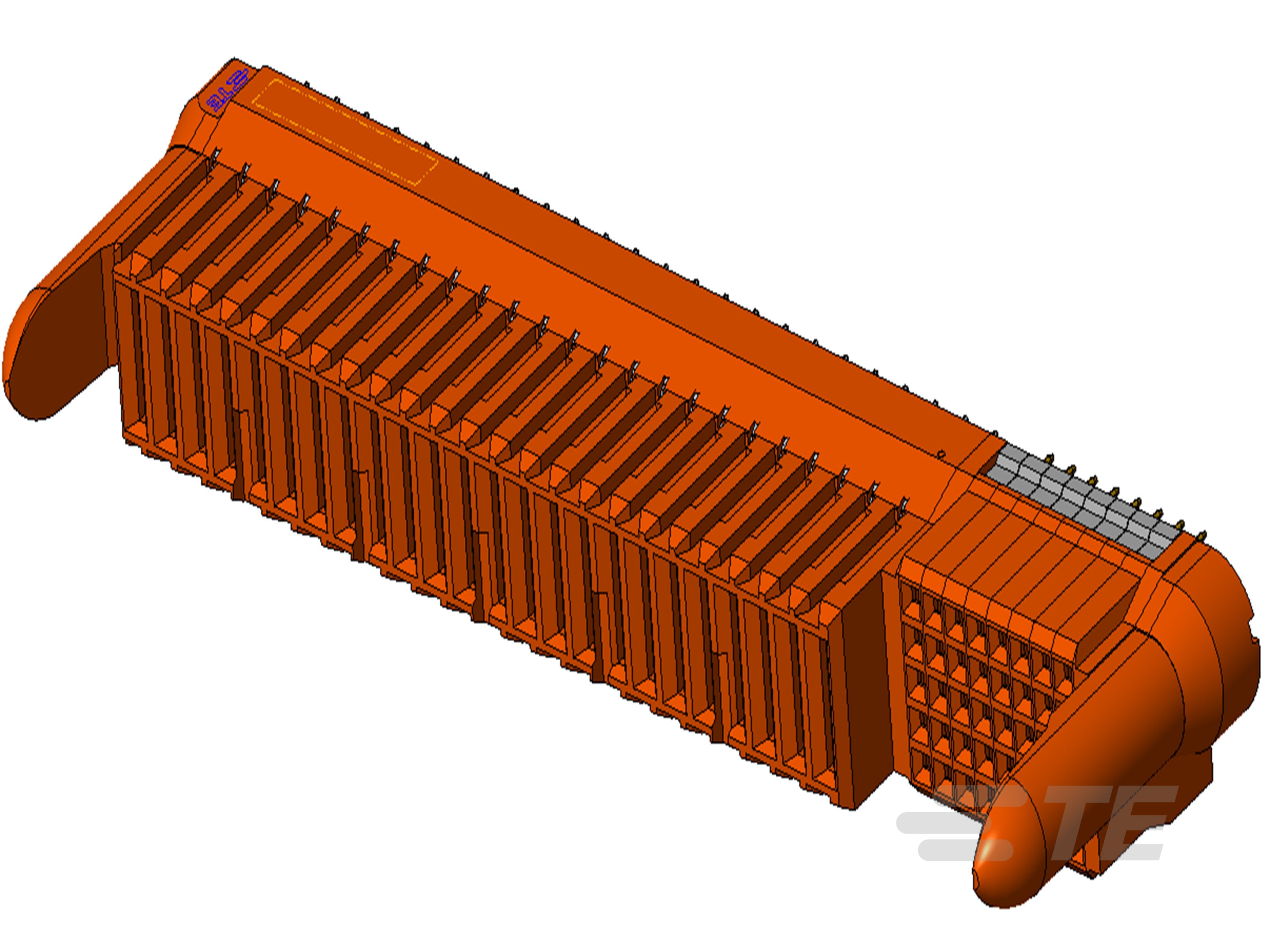 Assy Vert MINIPAK HDL Rcpt 40s24p-1892787-3