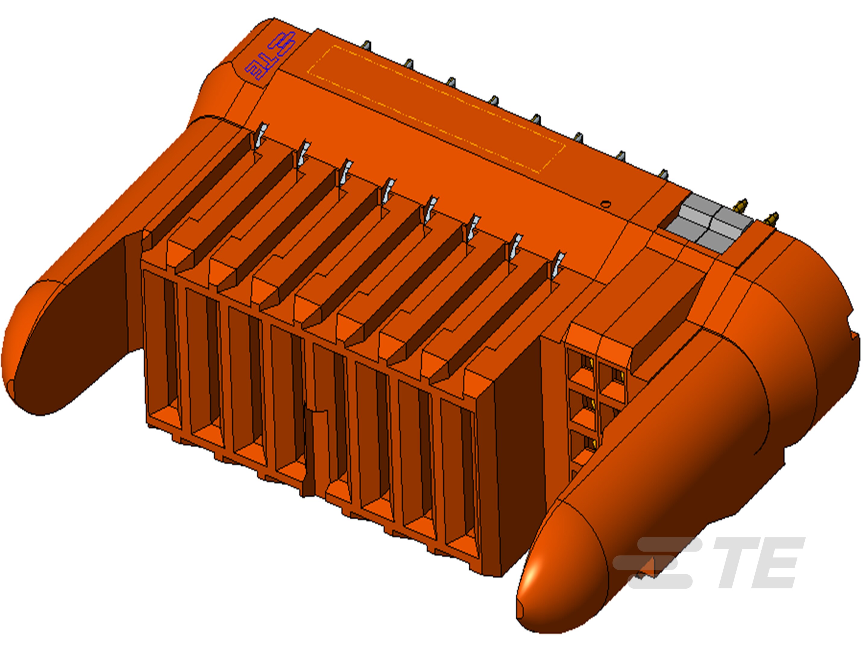 Assy Vert MINIPAK HDL Rcpt 10s-1926845-7