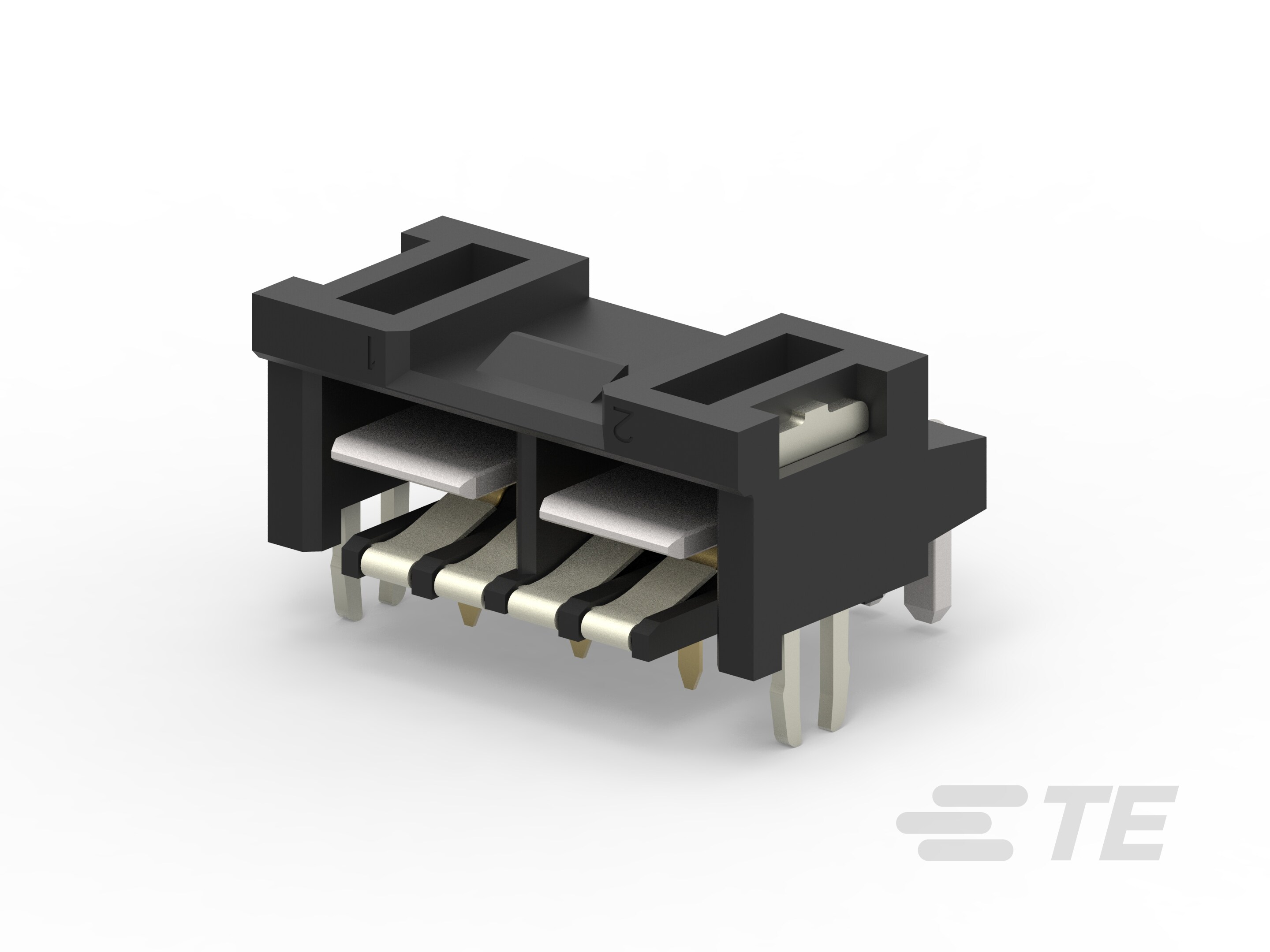 ELCON MINI 2P RA HEADER, W/CODING-1982295-1