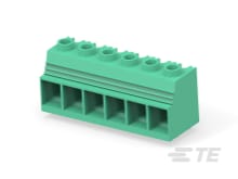 Power Connector, 15.0mm, Green, 6 posn-1986242-6