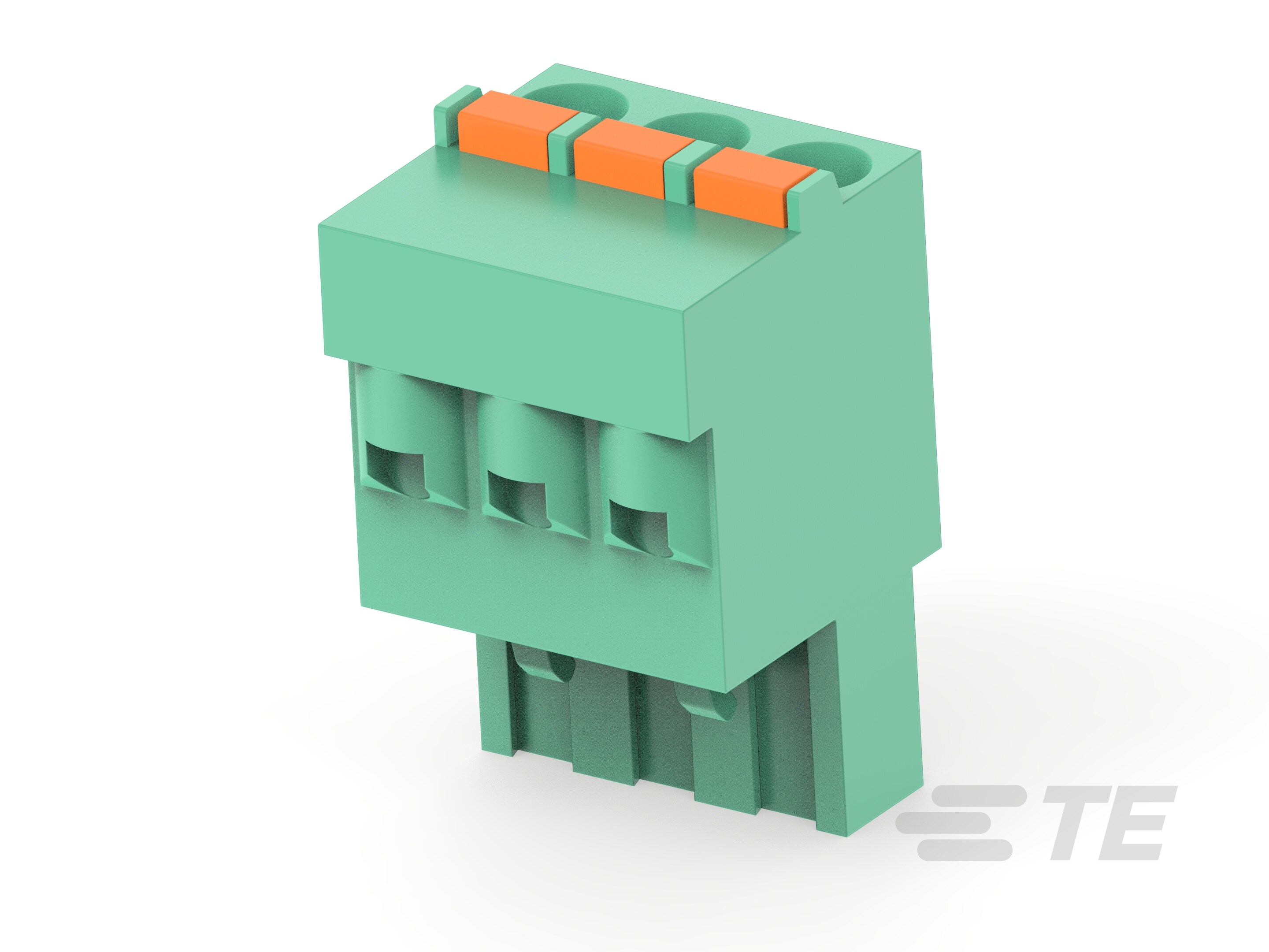 3 POS  PLUG SPRING CONN, PITCH 5.08-1986262-3