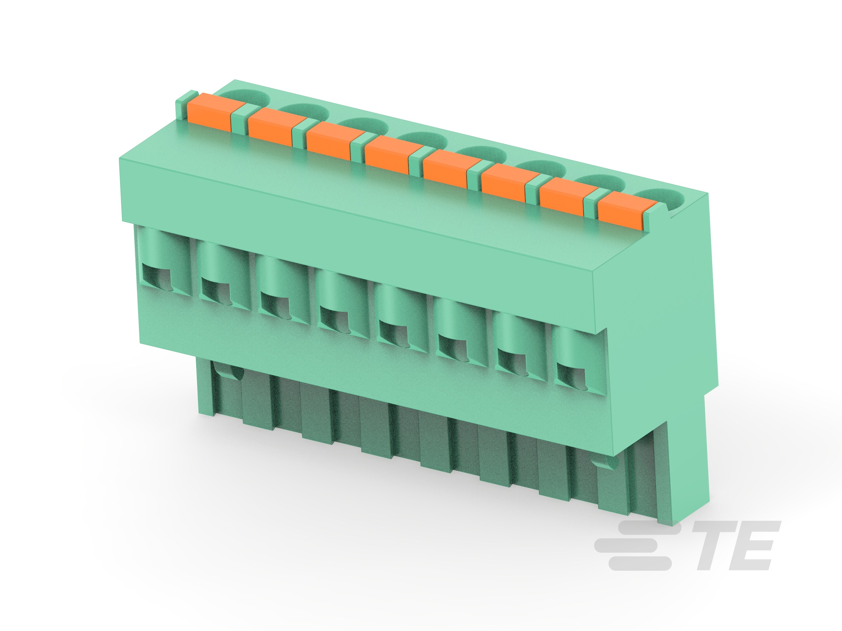 8 POS  PLUG SPRING CONN, PITCH 5.08-1986262-8