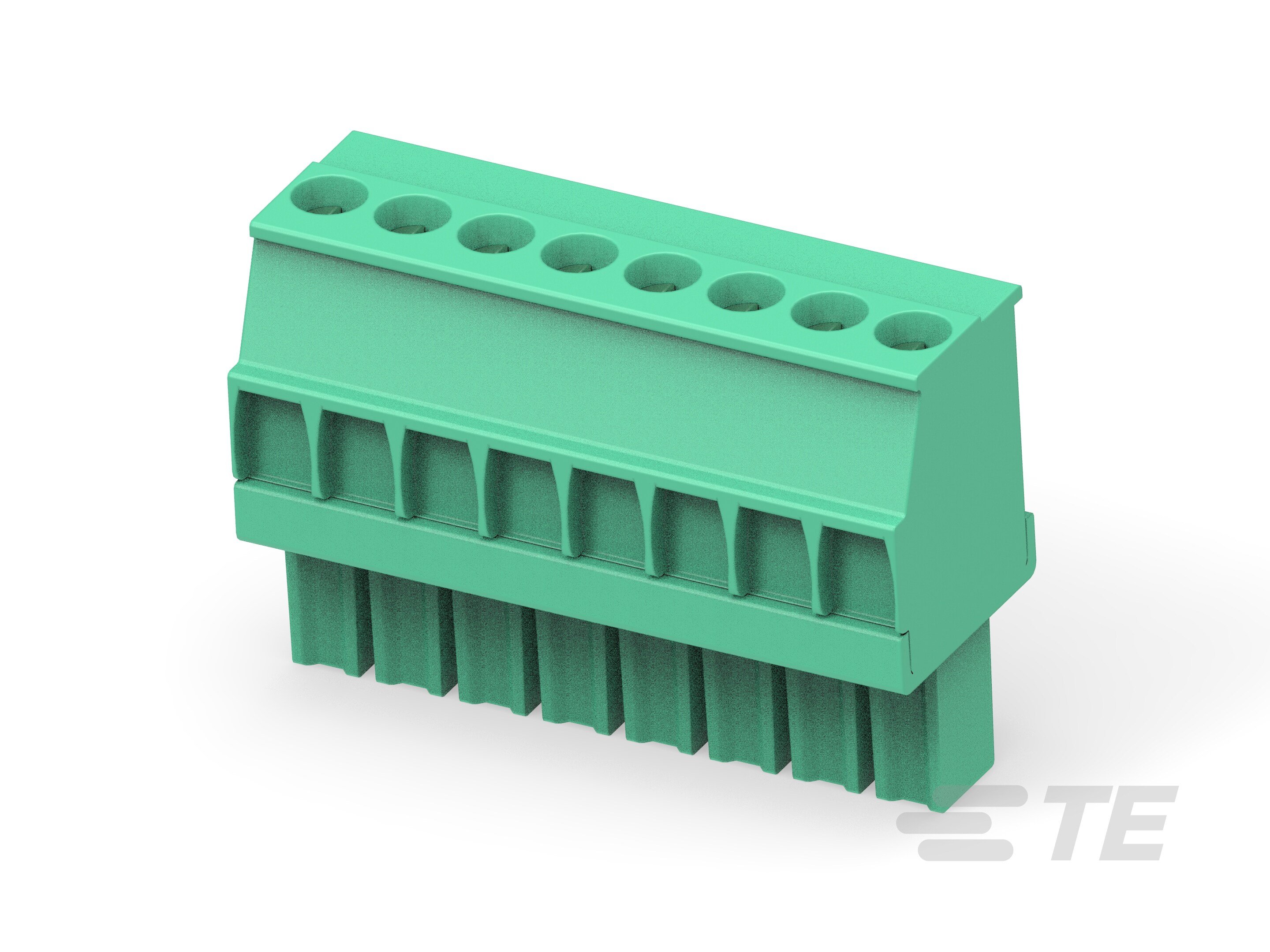 Str Plug, 3.5mm, Green, LH, 8-1986371-8