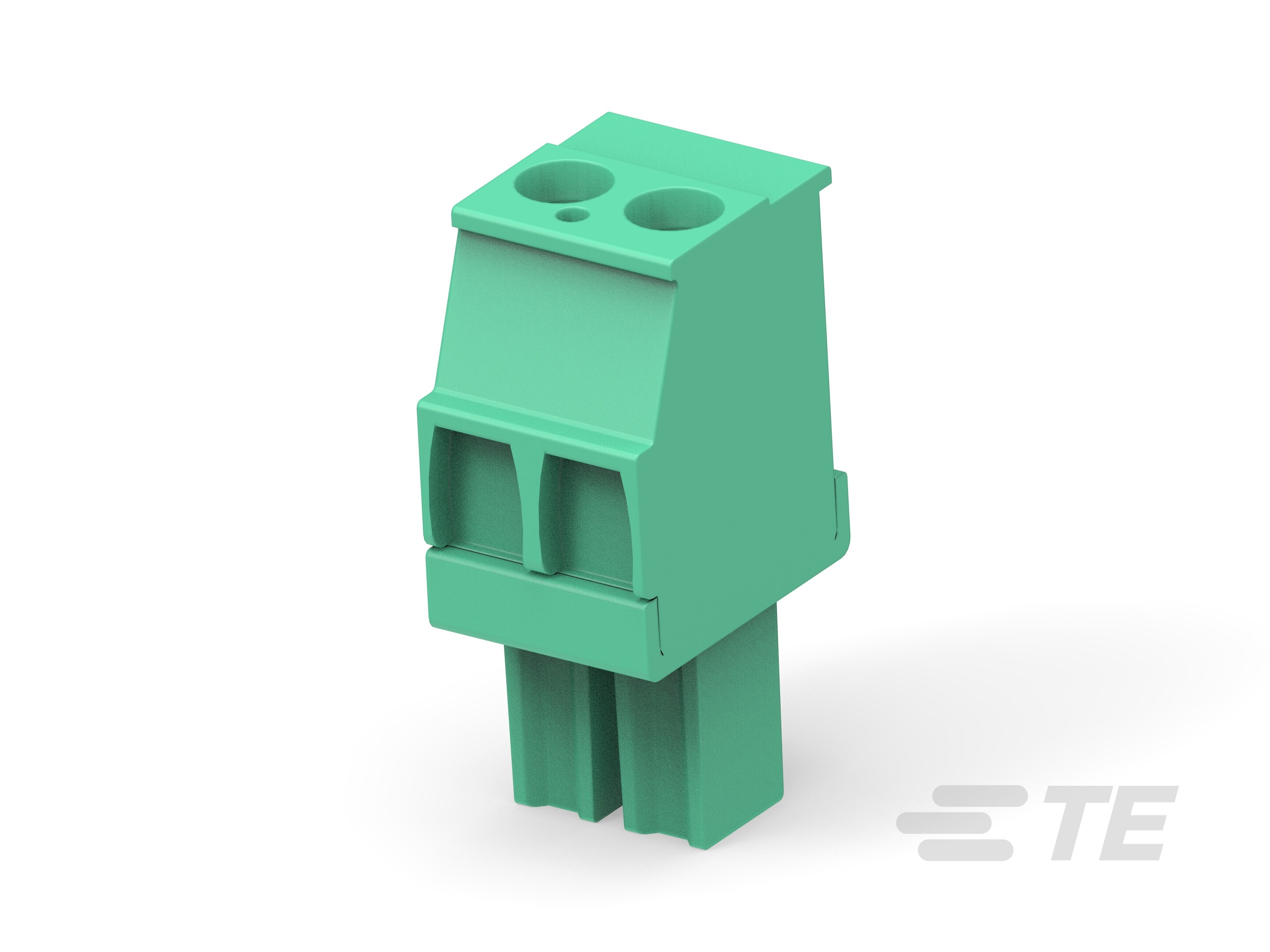 Str Plug, 3.81mm, Green, LH, 2-1986375-2