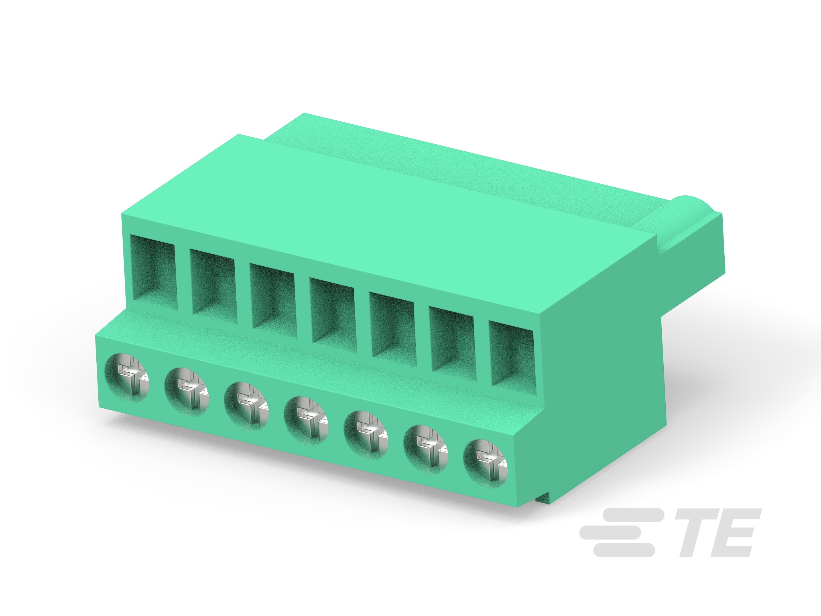 Plug, 5.08mm, Gn, Ss & WE same side, 7p-1986484-7