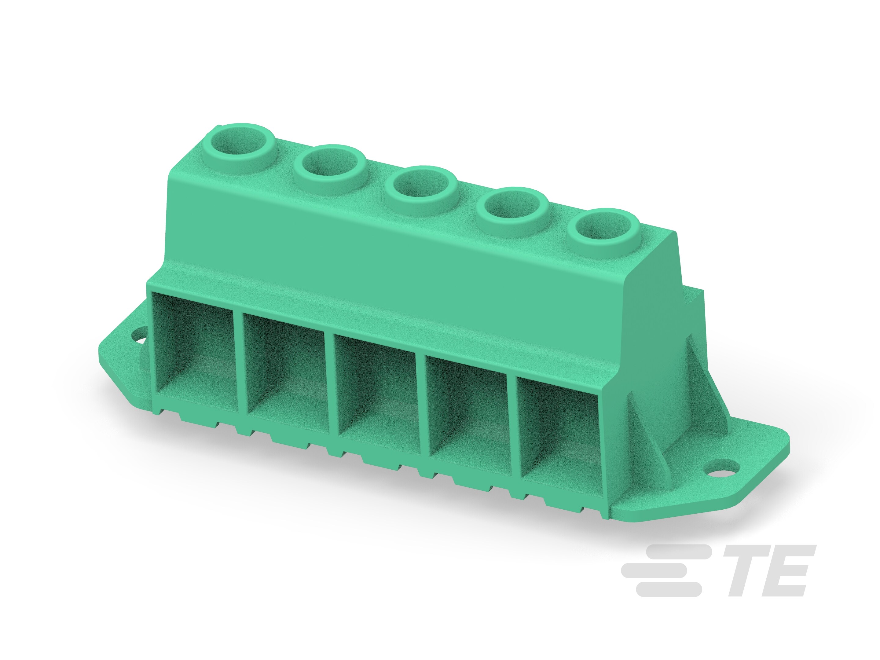 PWR TB 2PIN 5P,15.00 PCB-FLANGE-1986715-5