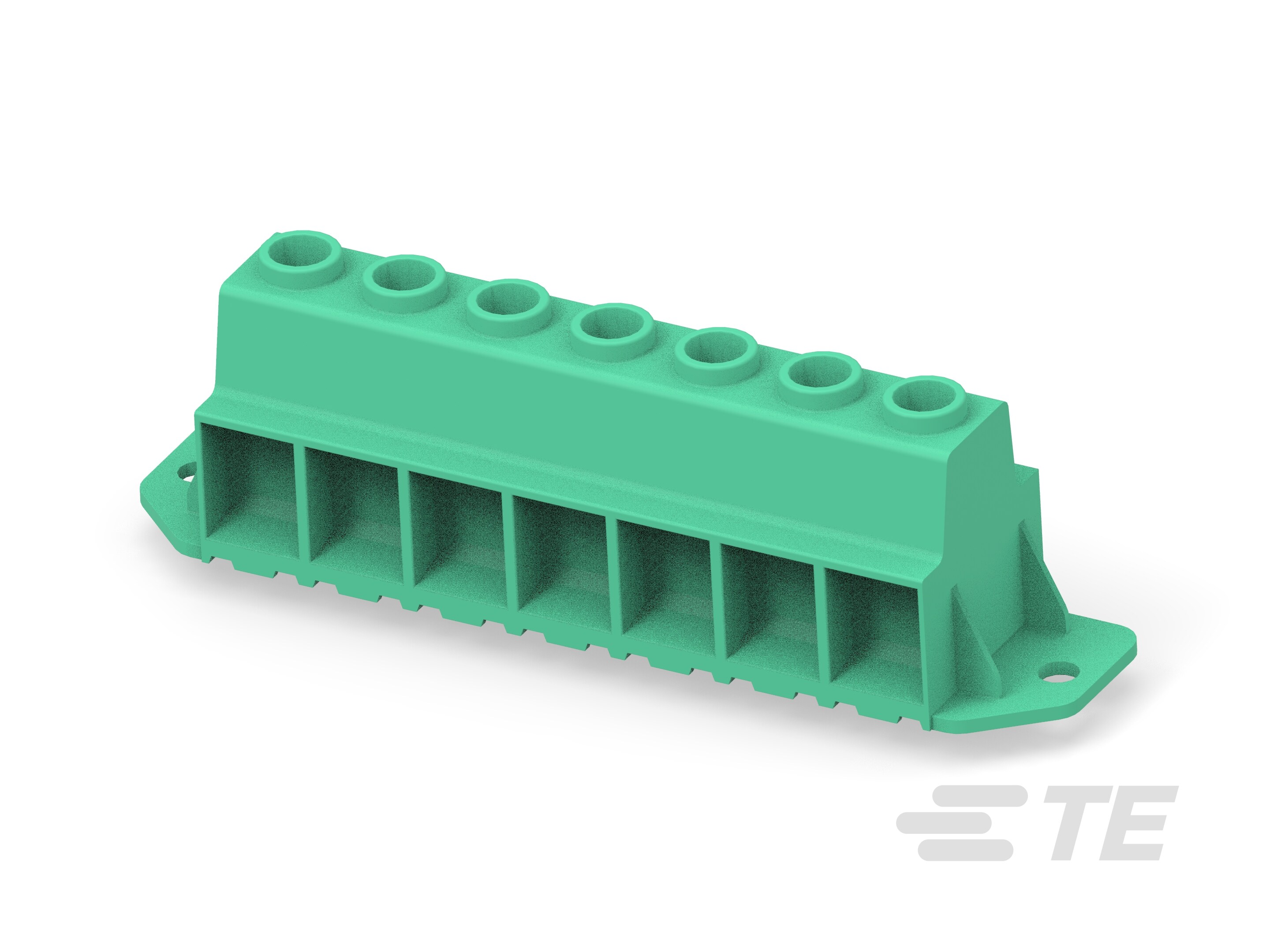 PWR TB 2PIN 7P,15.00 PCB-FLANGE-1986715-7