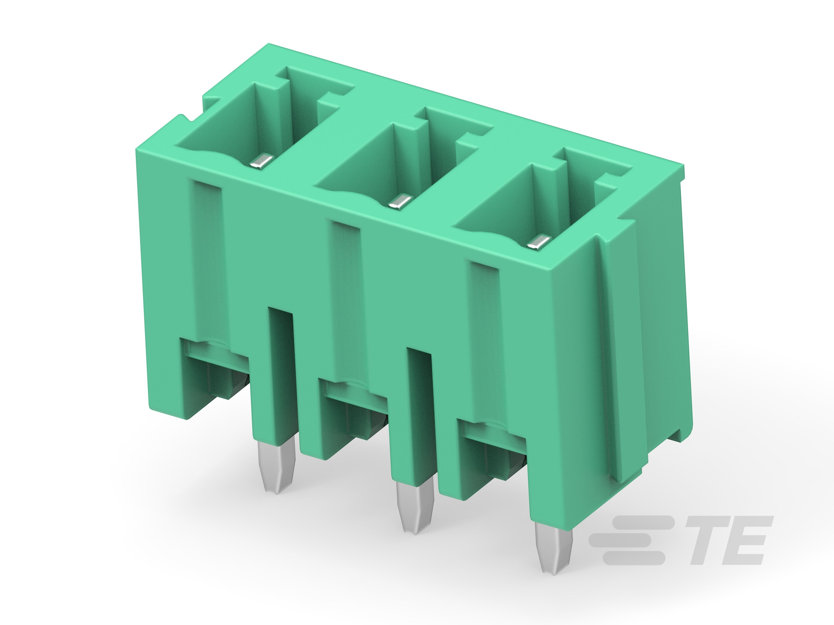 TERMI-BLOK HDR STR 5MM MODULAR 3POS-1986925-3
