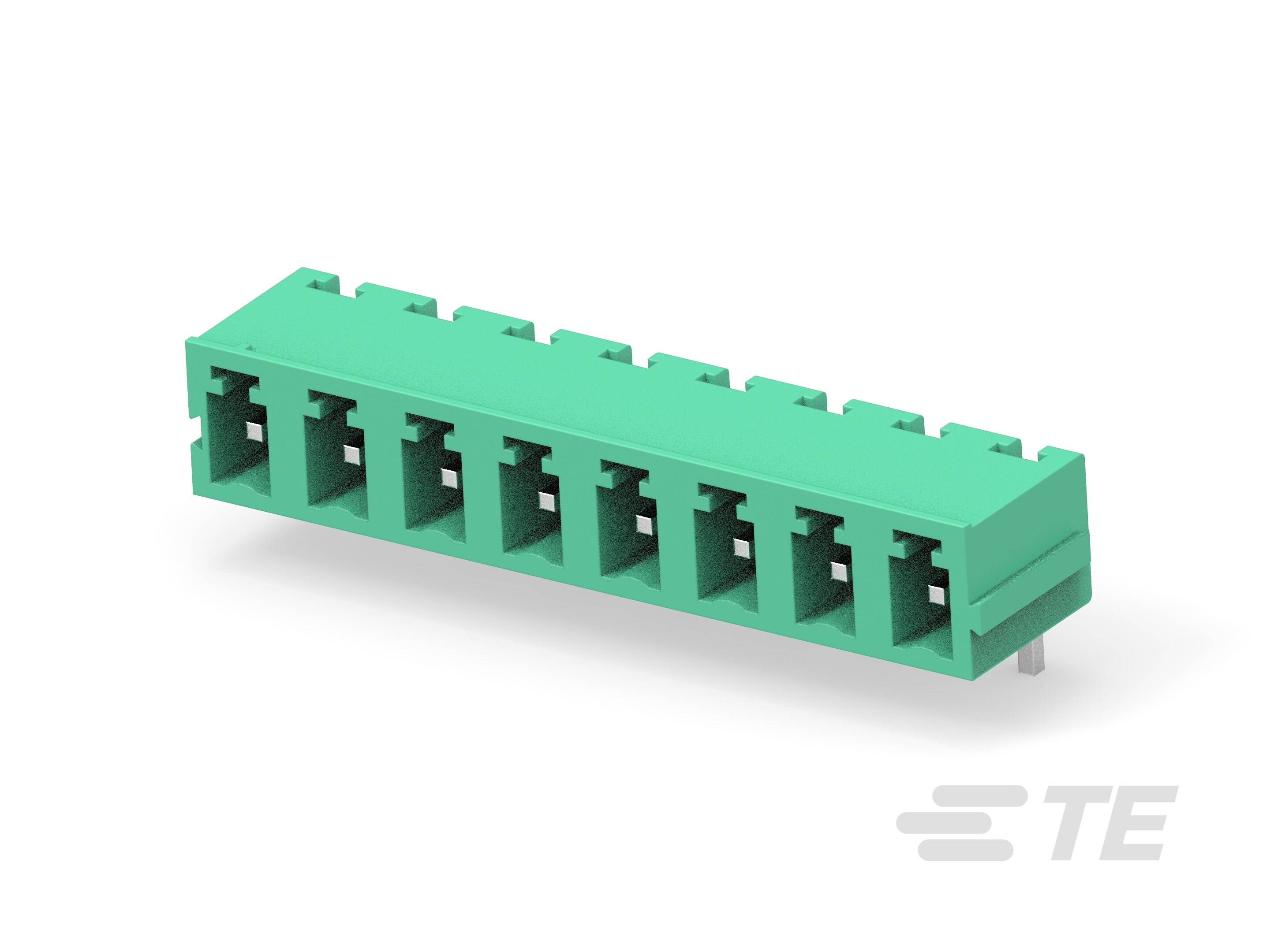 TERMI-BLOK HDR 90DEG 5MM MODULAR 8 POS-1986931-8