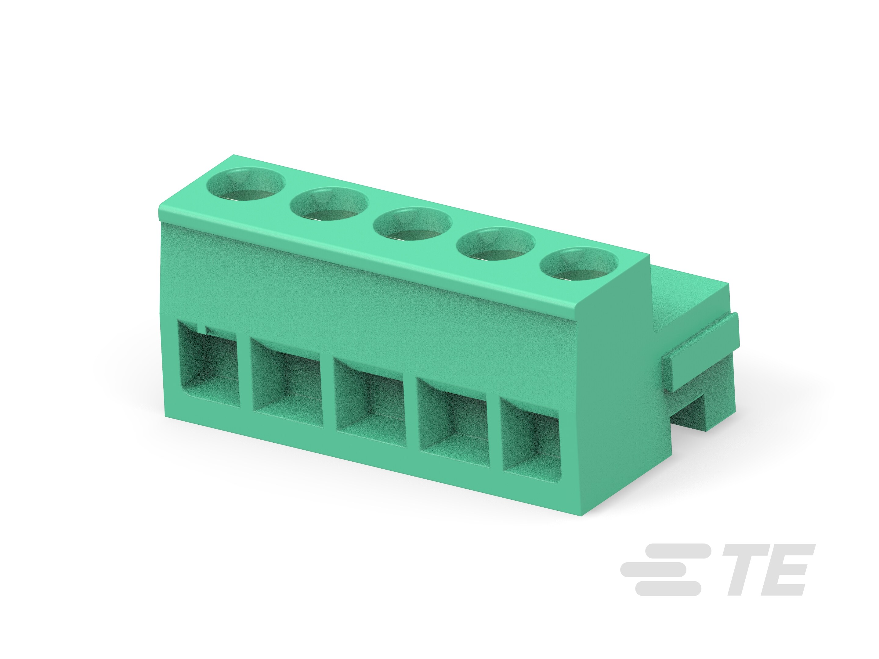 TERMI-BLOK PLUG STR 5MM MODULAR 5POS-1986943-5
