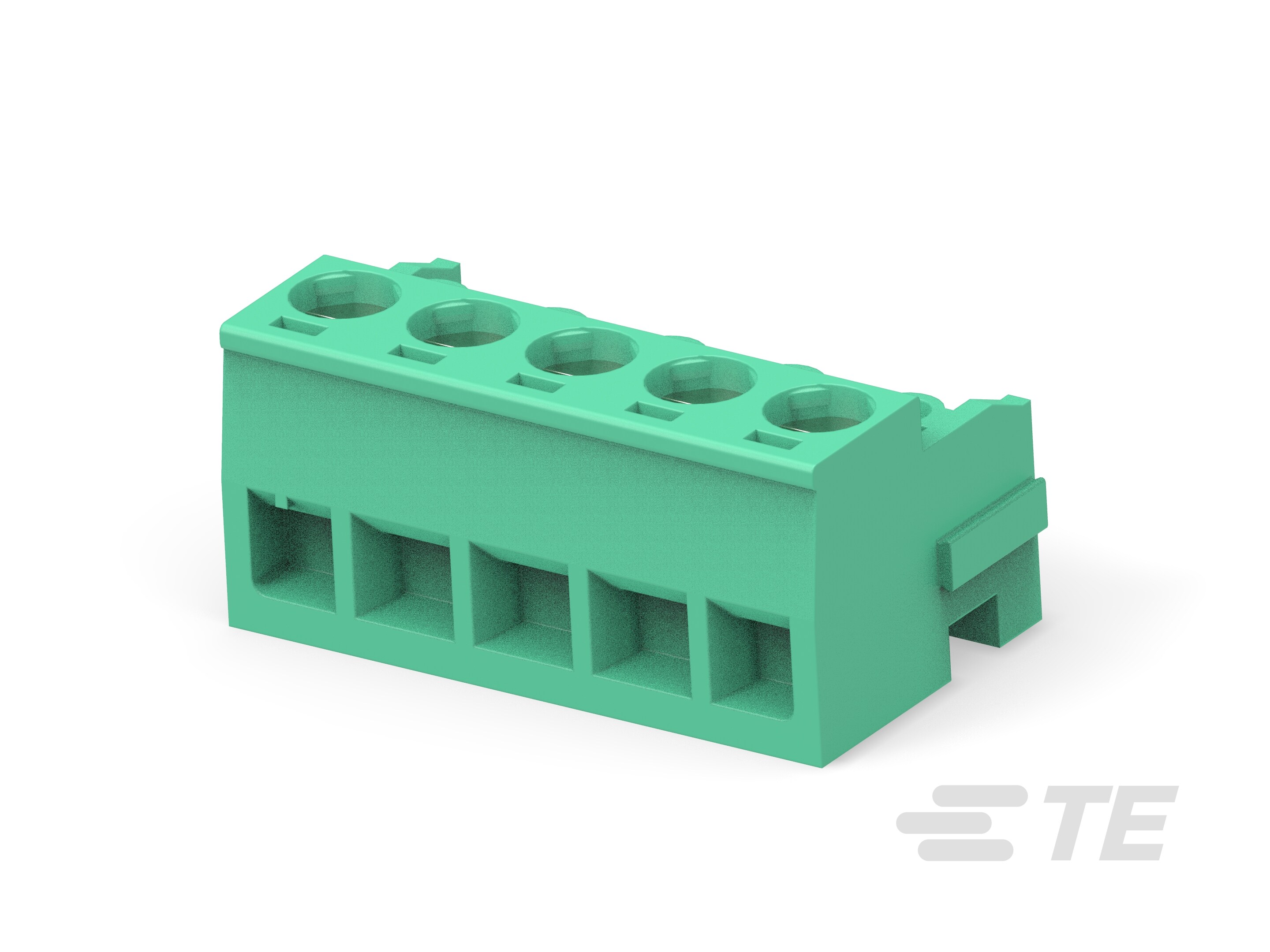 TERMI-BLOK PLUG 90&270DEG 5MM MODUL 5P-1986945-5