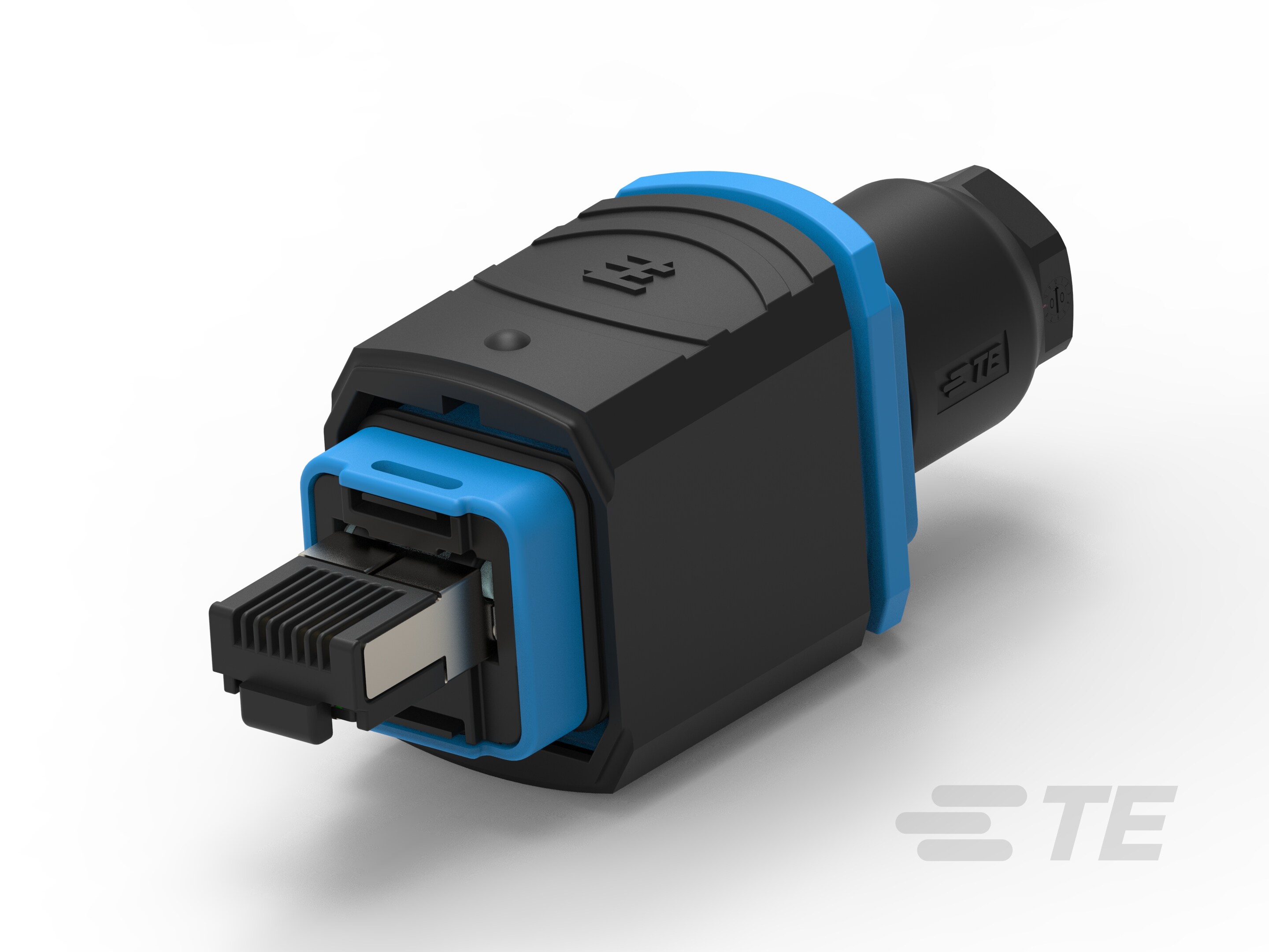 RJ45 PLUG,PUSH-PULL,ASSY,C AT5 ,SHIELDED-1987004-1