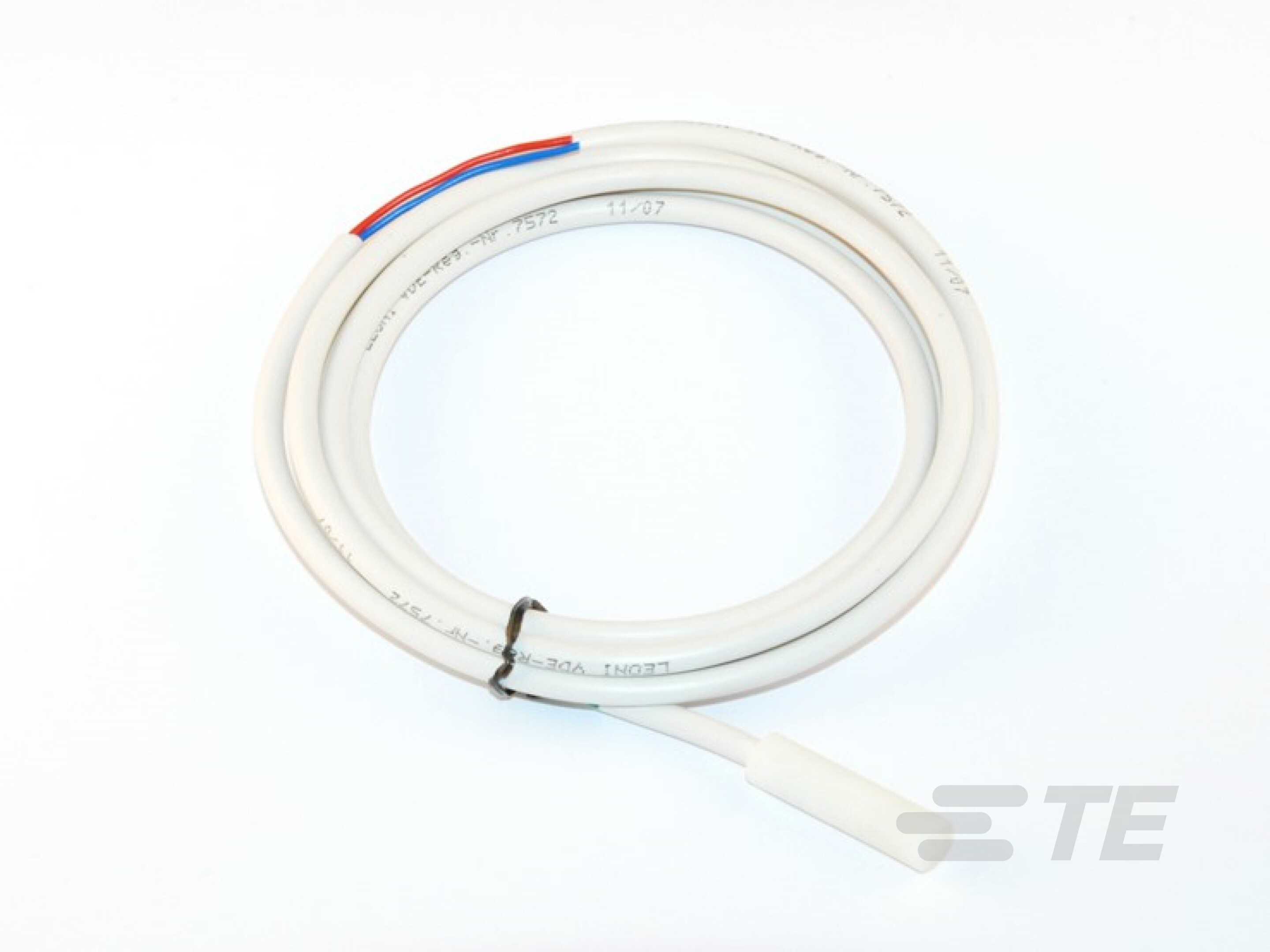 TPU 包覆成型 8x30mm NTC 温度探头-CAT-NTC0059