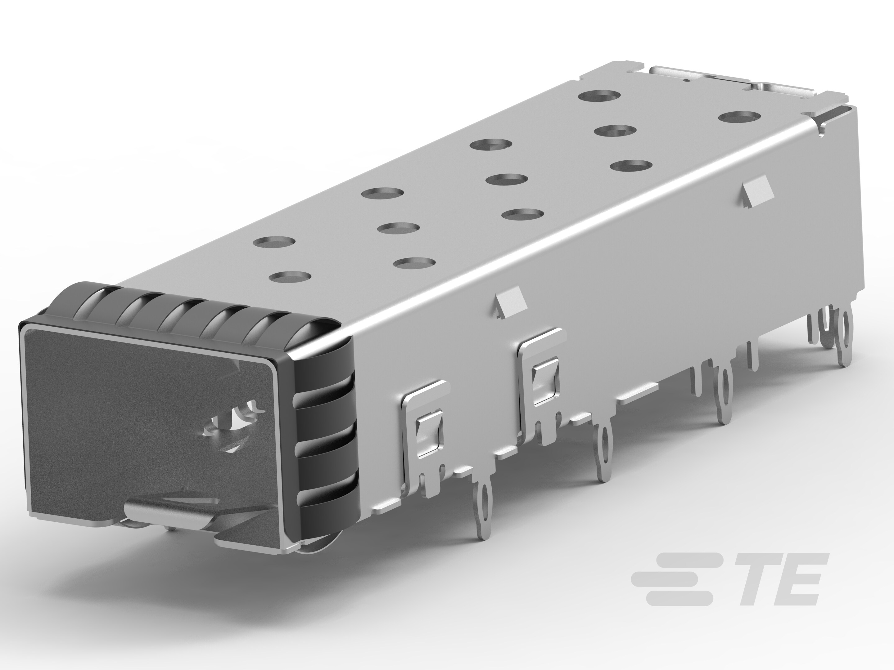 SFP+ 1x1 Cage Assy, PCI, Press-2007215-1