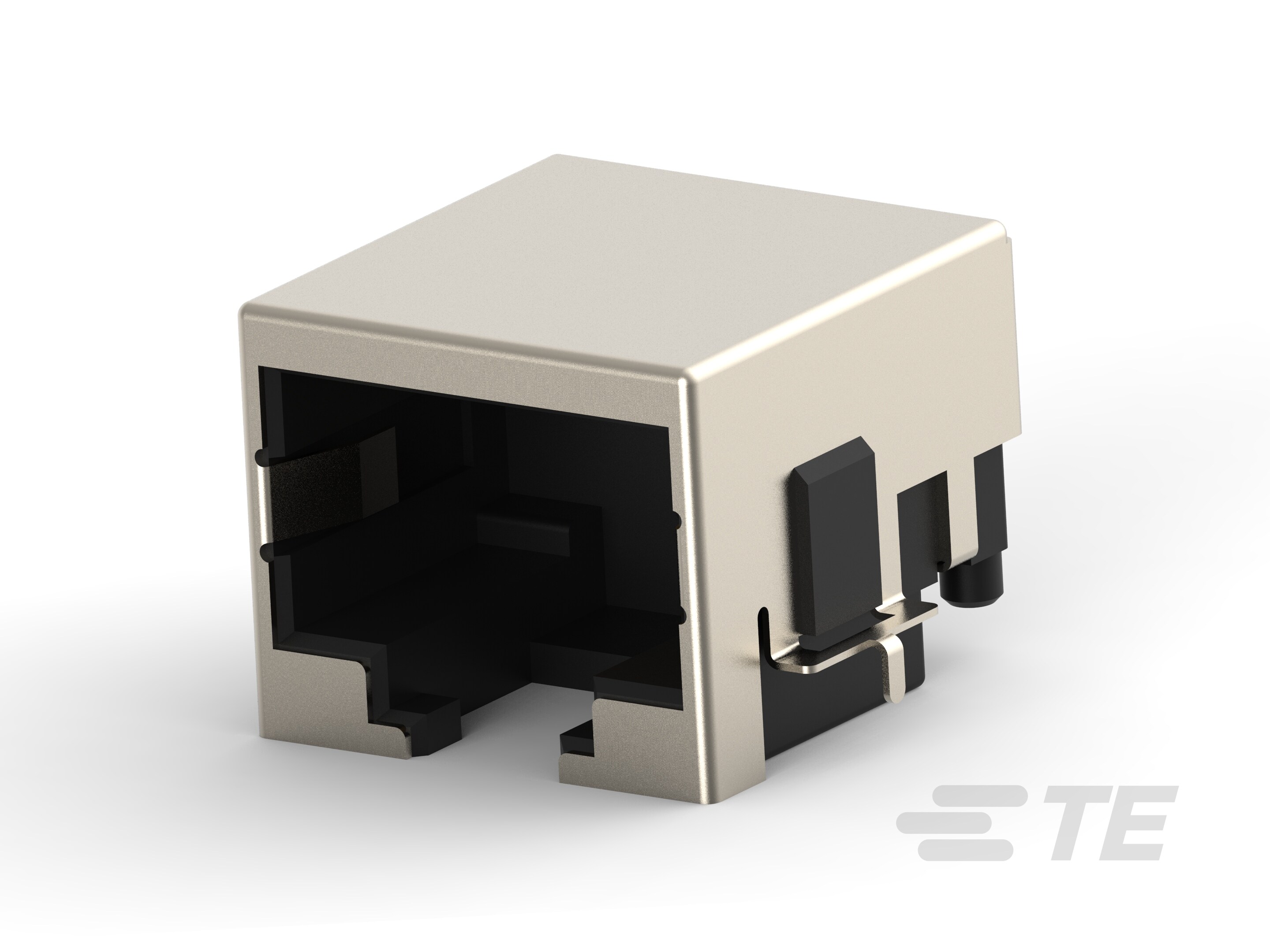 MODULAR JACK, RJ45, SMT TYPE,AU:6u''-2041126-1