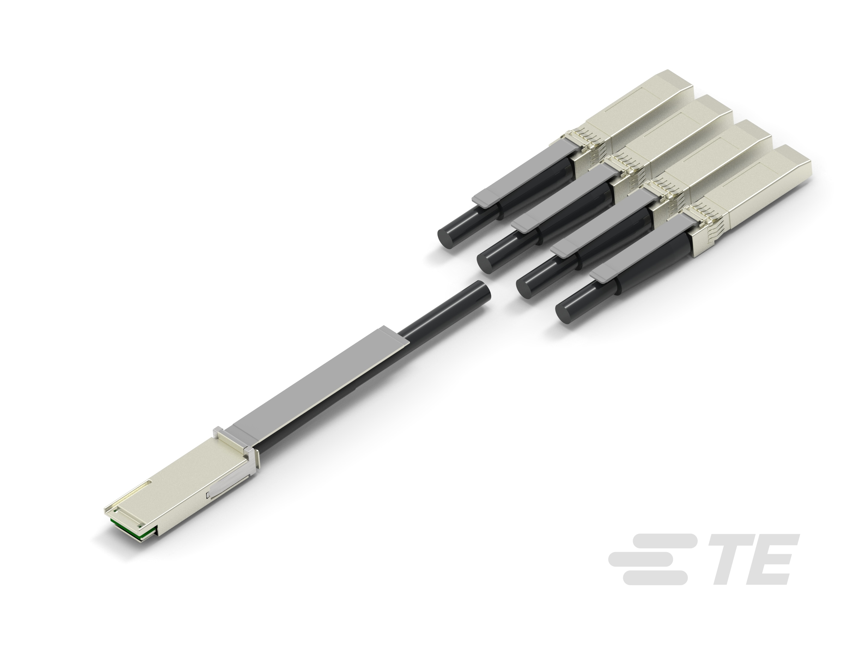 C/A, QSFP TO 4XSFP+, 4.0M-2053453-5