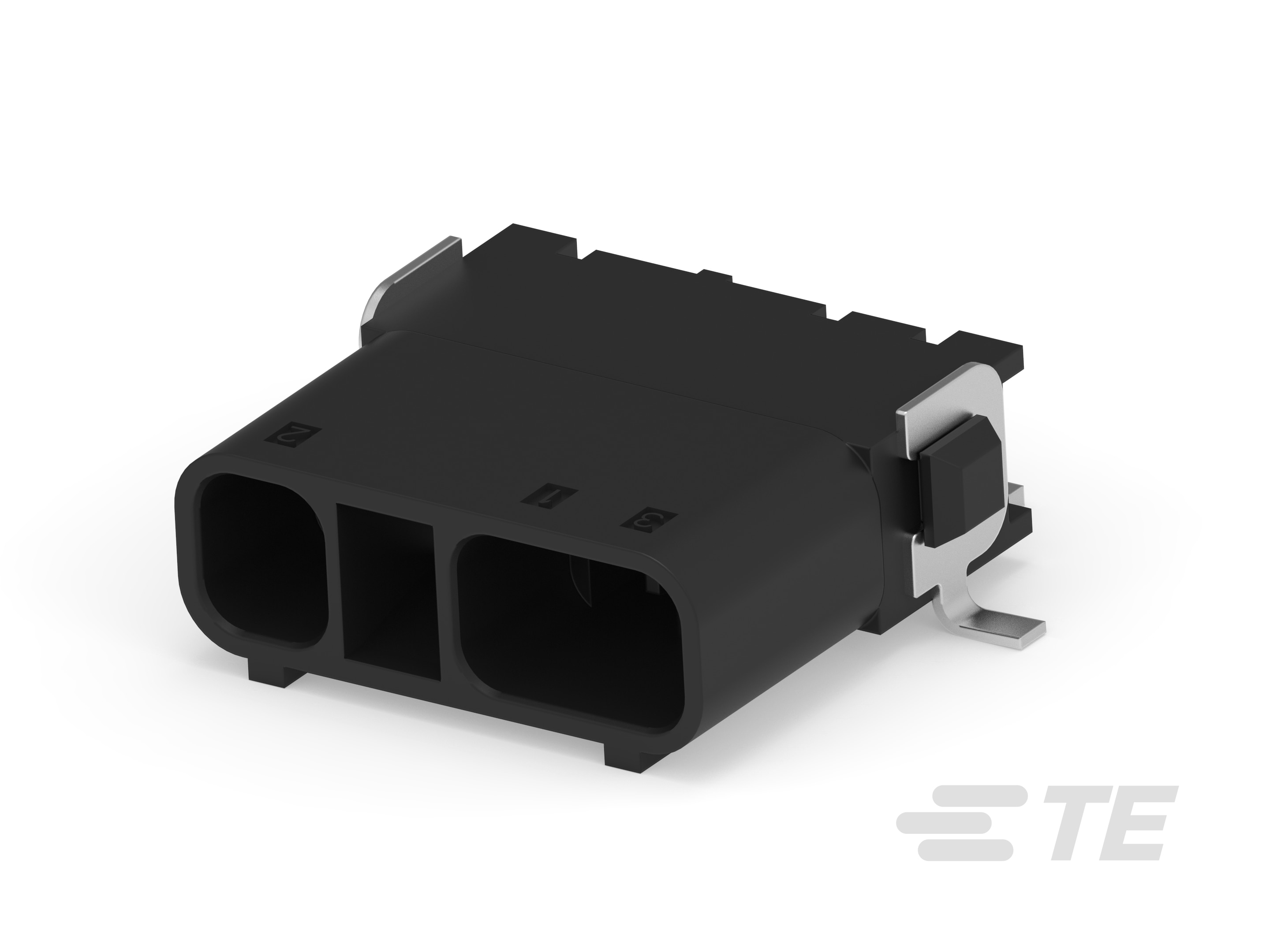 Assembly, Right Angle SMT Header, 3-Posi-2106056-5