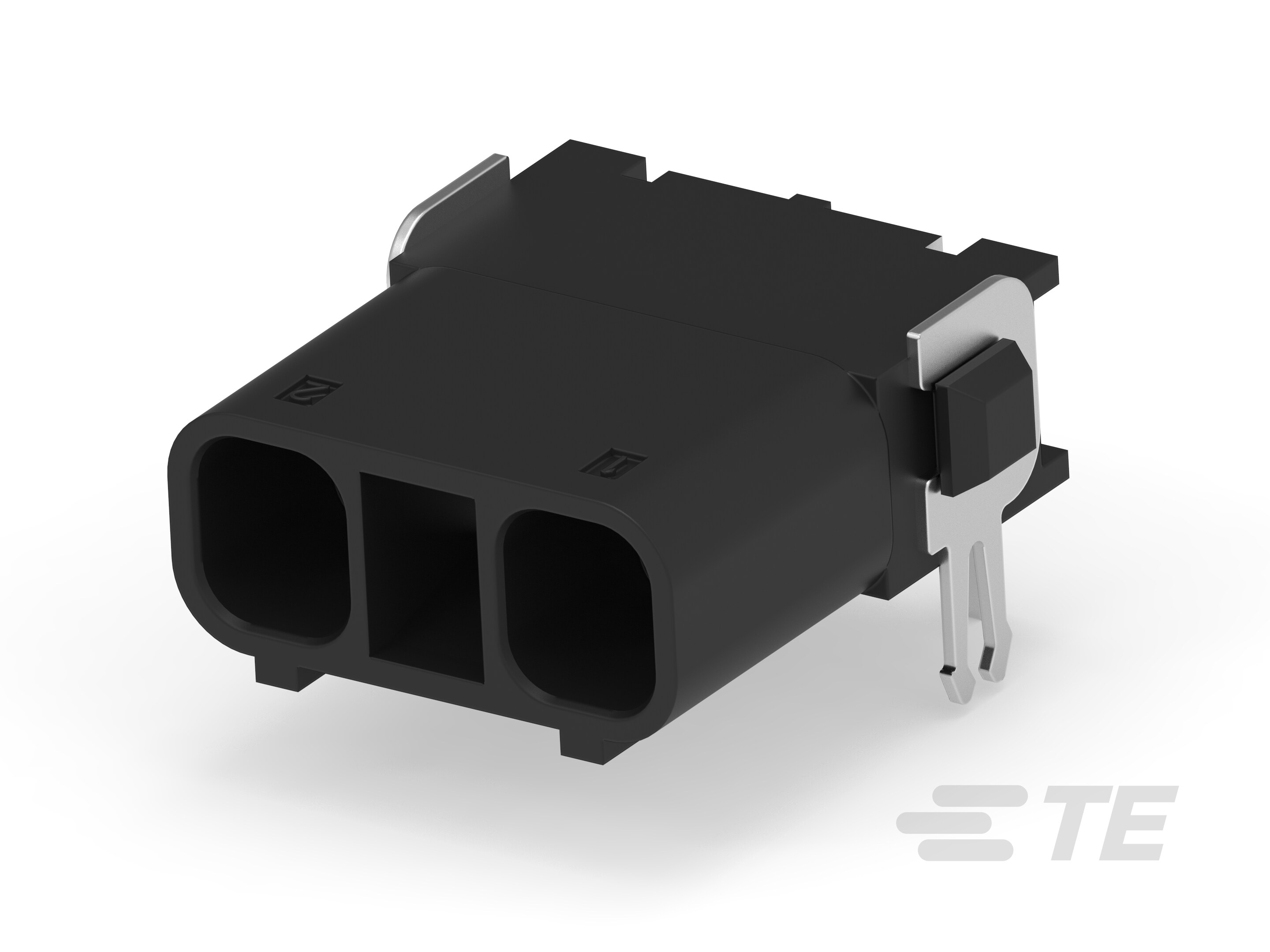 Assembly, Right Angle TH Header, 2-Posit-2106111-2