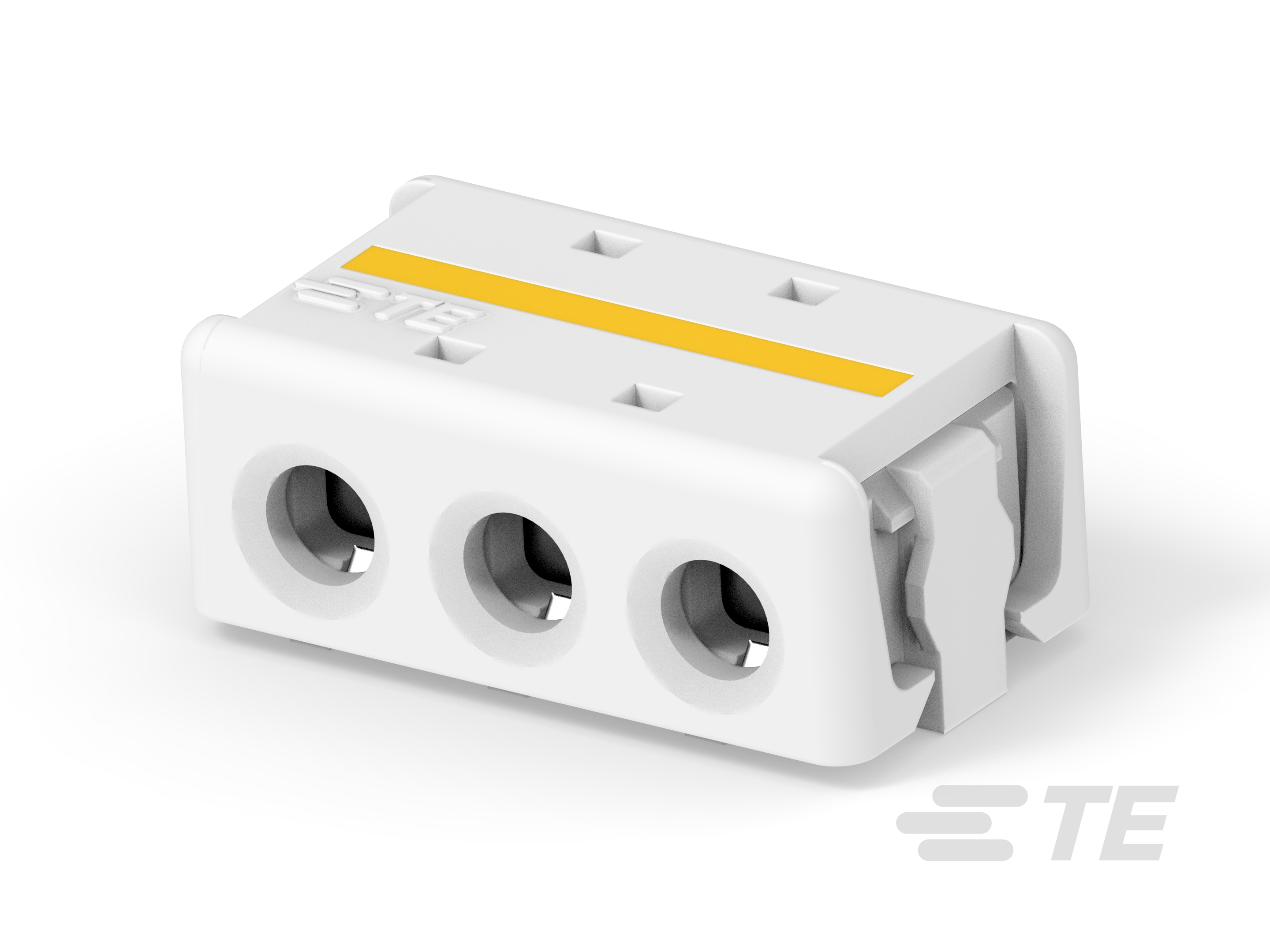 Connector, SMT-IDC PASS THRU,  3 POS, 18-2106431-3