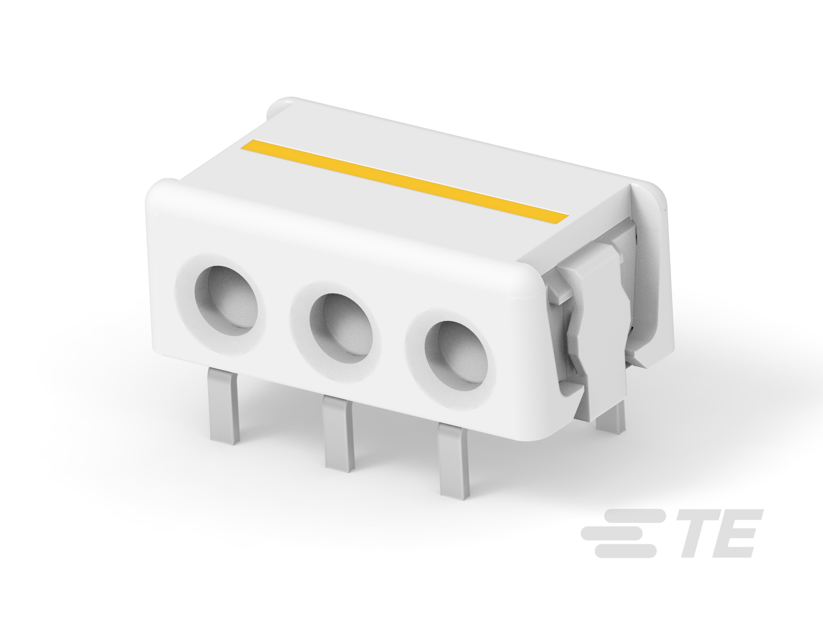 Connector, Thru Hole-IDC, 3 pos, 18AWG-2106751-3