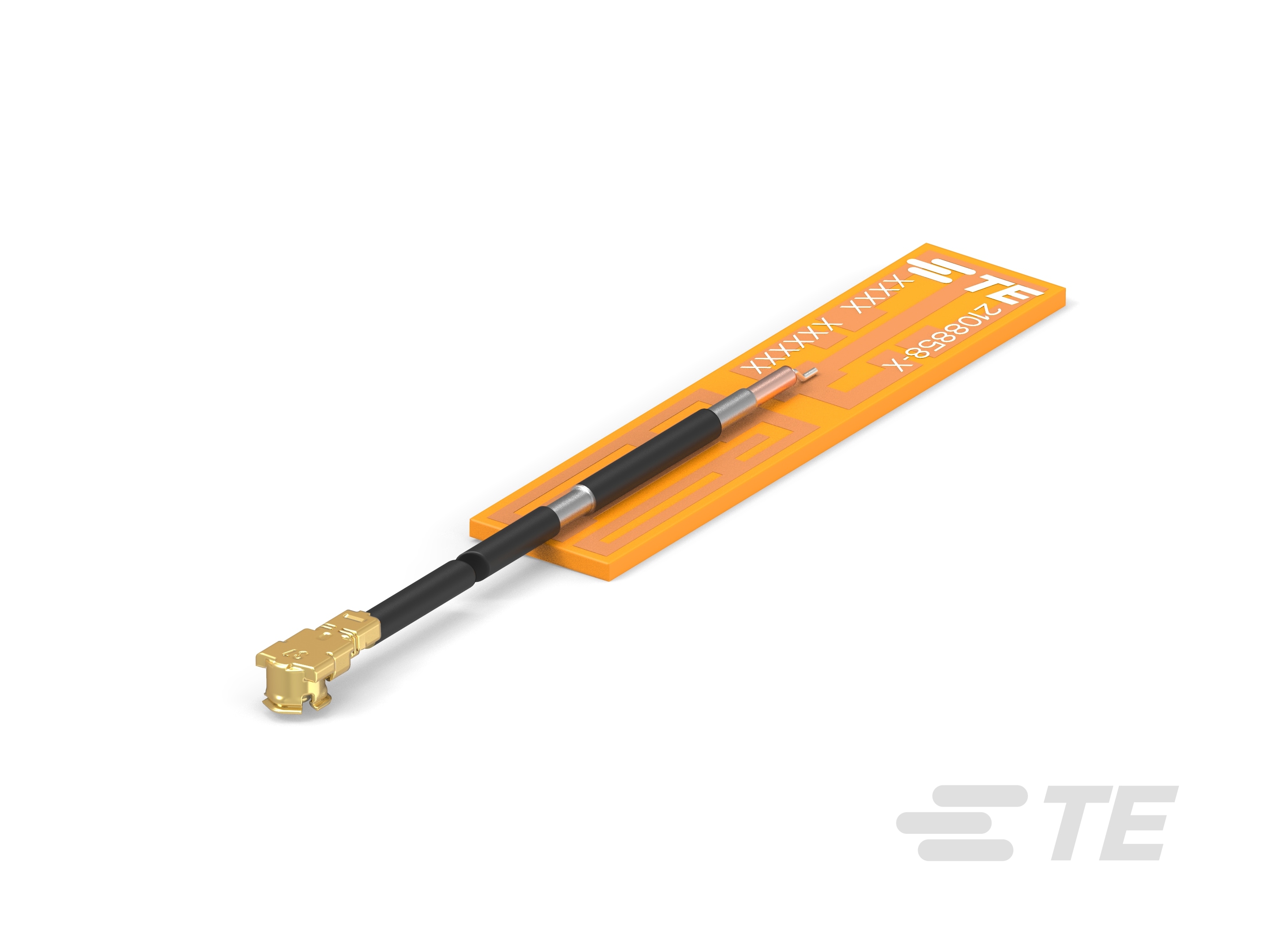 PCB Ant, MHF4, 200mm Wi-Fi 6E TripleBand-2108858-8