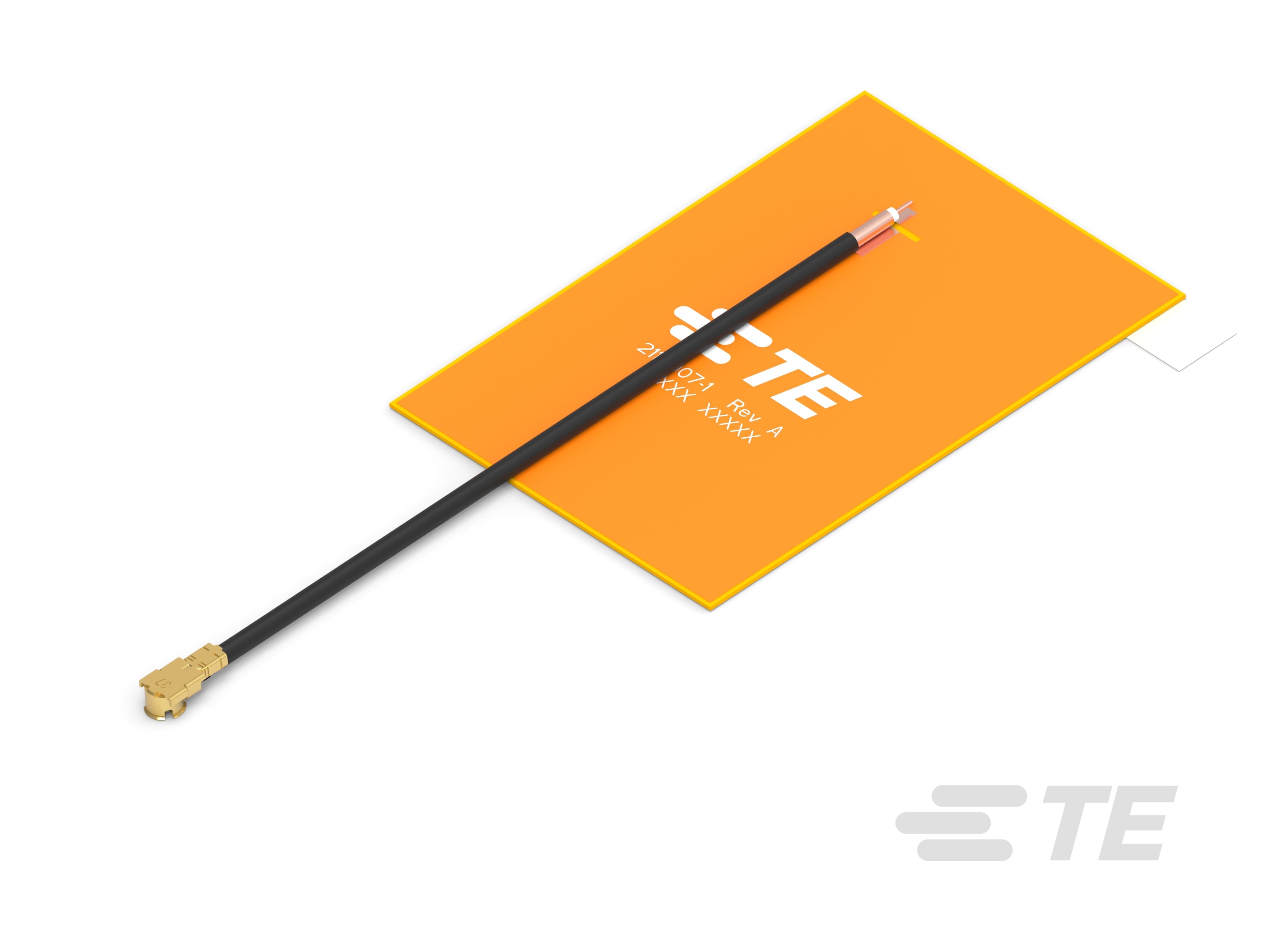 PCB Ant, MHF, 115mm, Wi-Fi 6E Triple-2118907-1