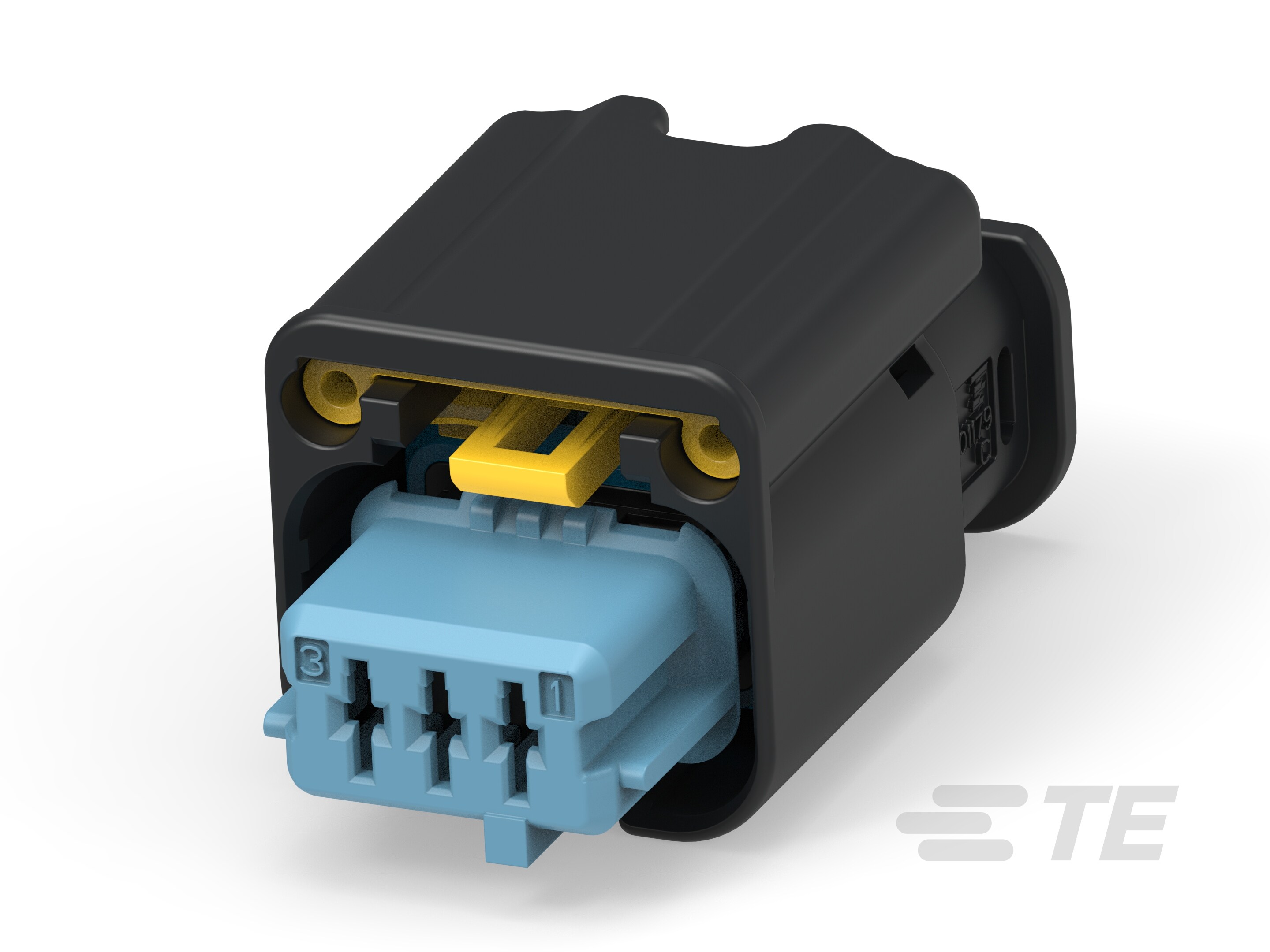 3POS,1.5MM SFC,REC HSG,ASSY,SEALED,BU-2141501-2