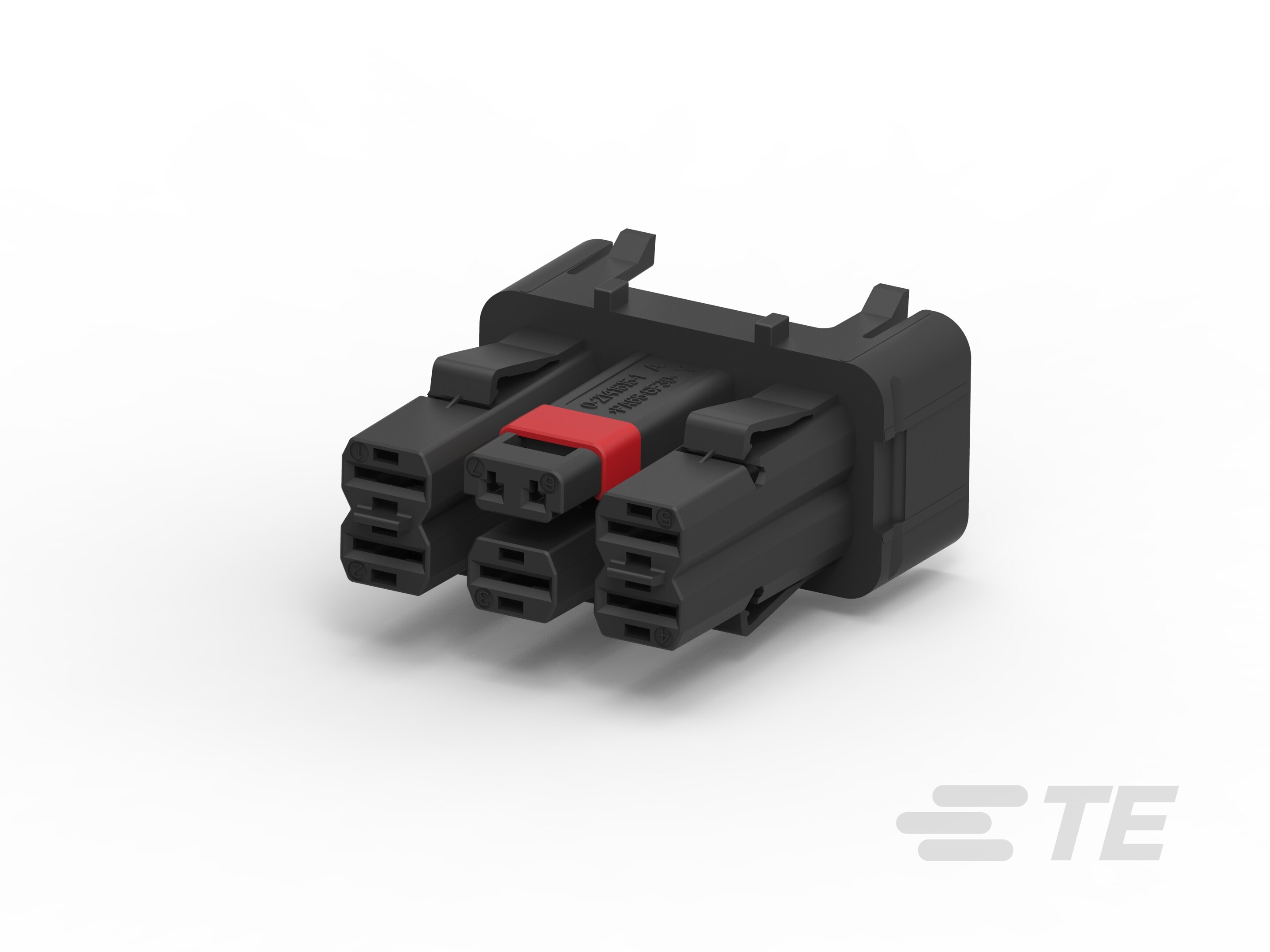 5POS,HVA630,REC HSG ASSY,180DEG,HVIL-2141630-1