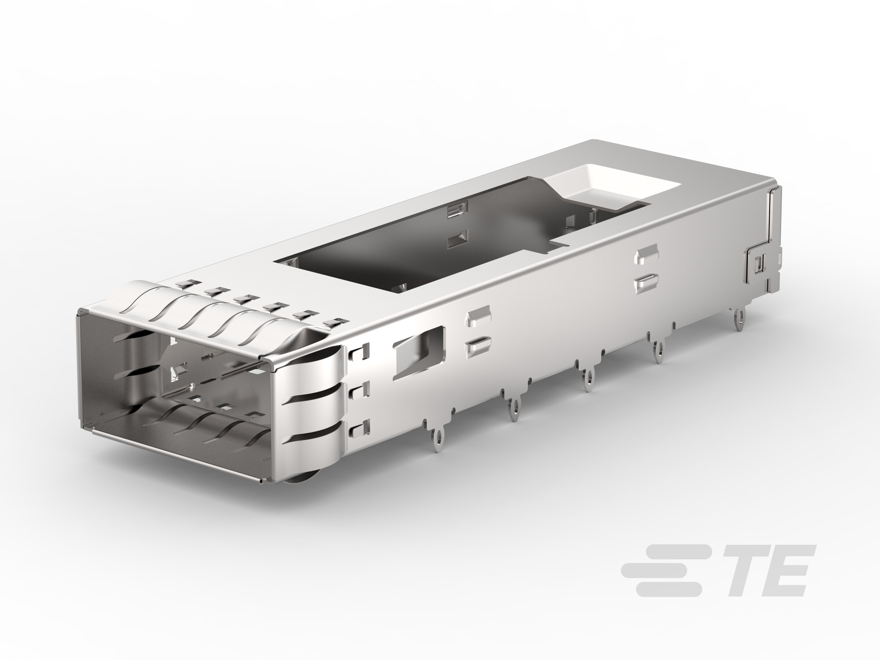 CAGE ASSEMBLY, QSFP28 1X1, SPRING-2170703-2