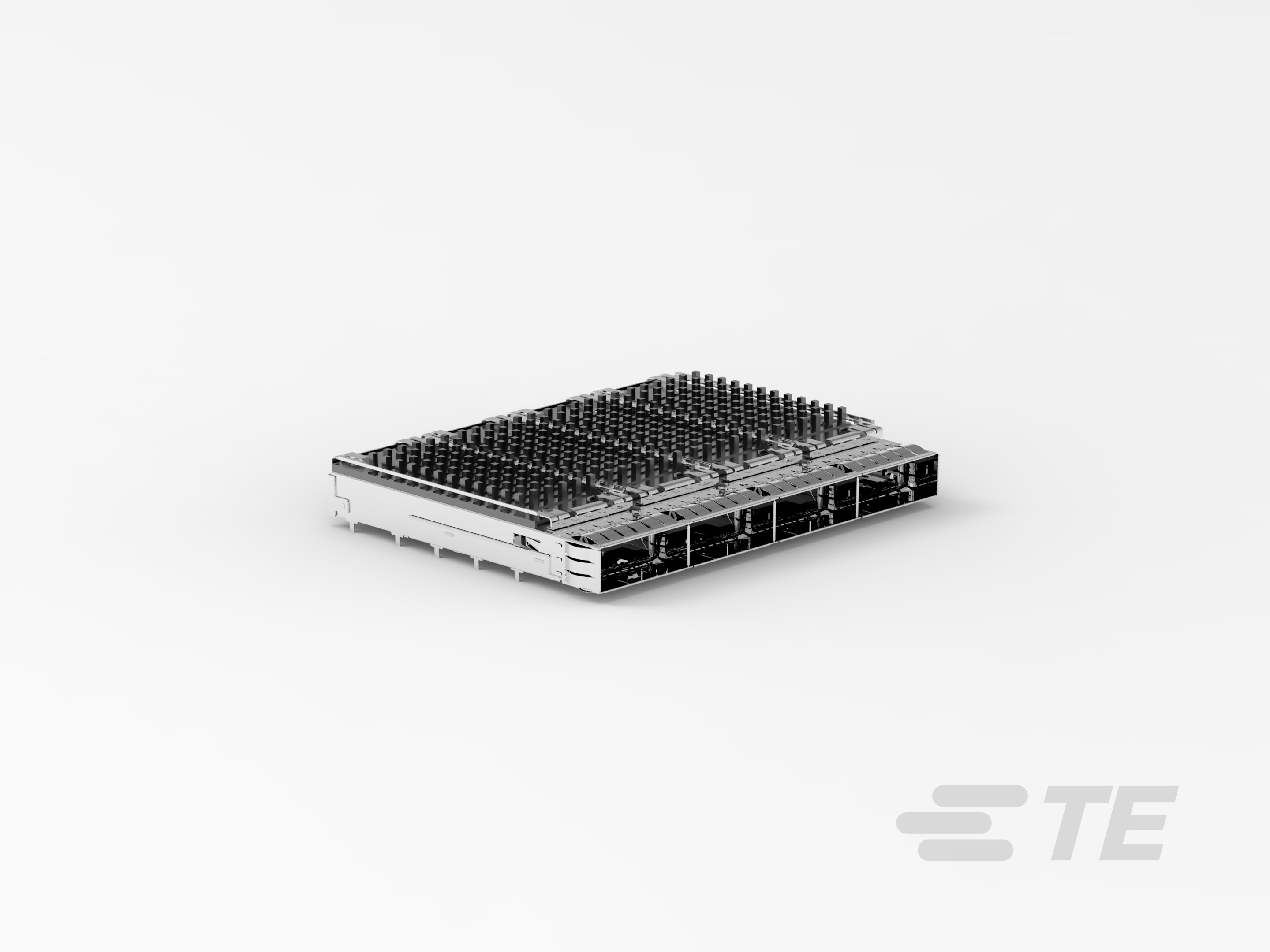 CAGE ASSY, 1X4, QSFP28, SPRING, HS-2170745-2