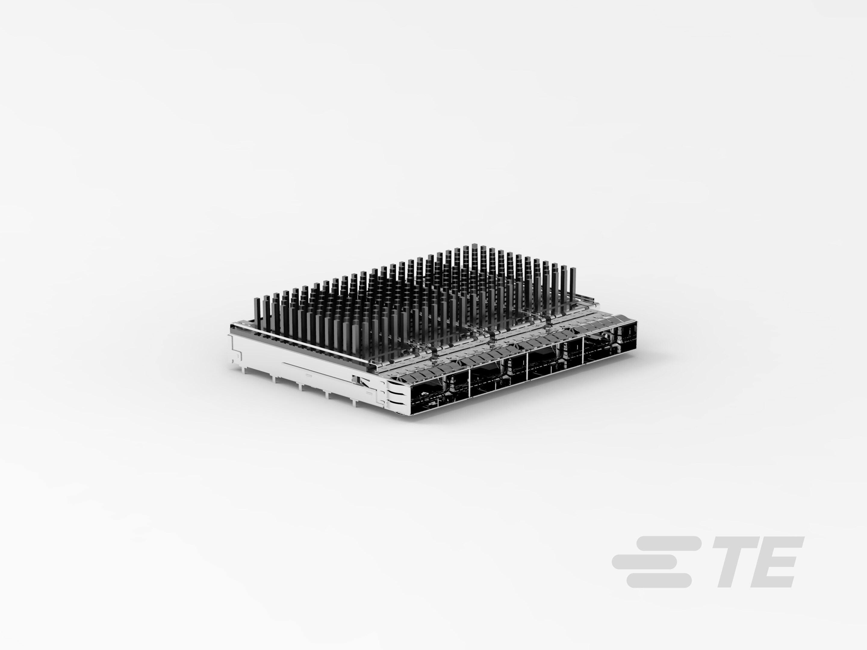 CAGE ASSY, 1X4, QSFP28, SPRING, HS-2170745-6