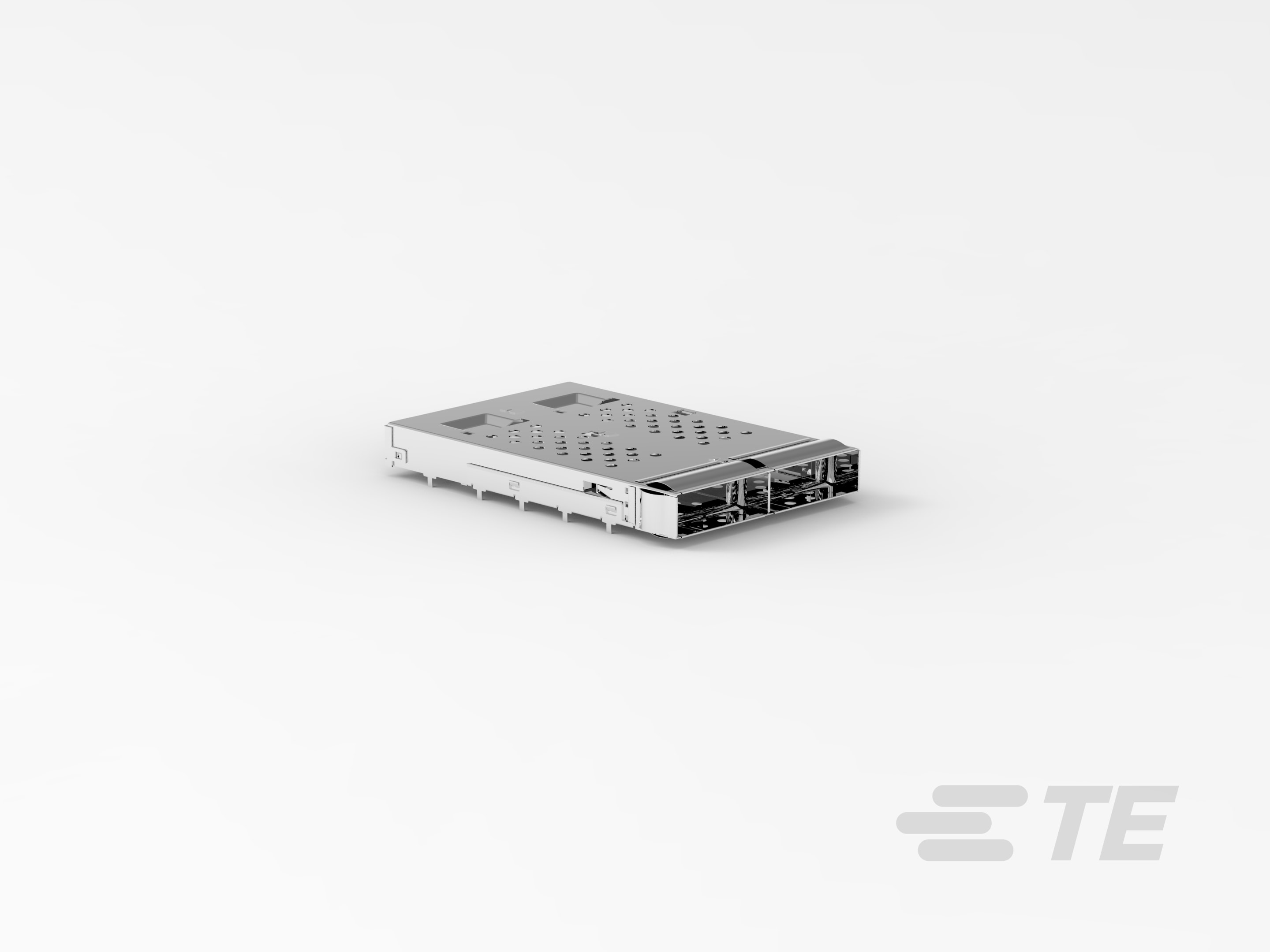 CAGE ASSEMBLY, 1X2, QSFP28, SPRING-2170805-4