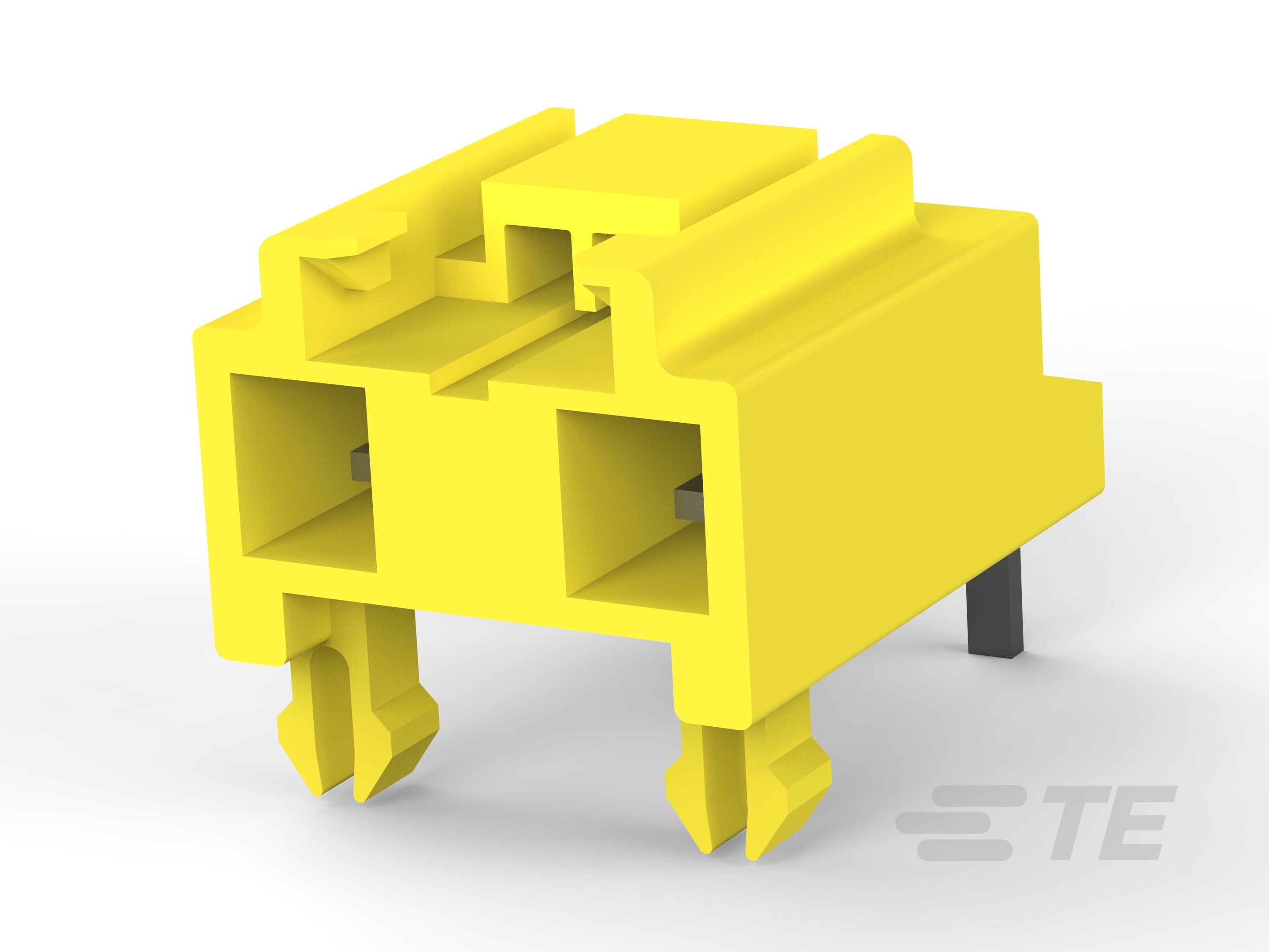 UNIV. POWER HDR H ASSY 2P YEL.-2-178496-4