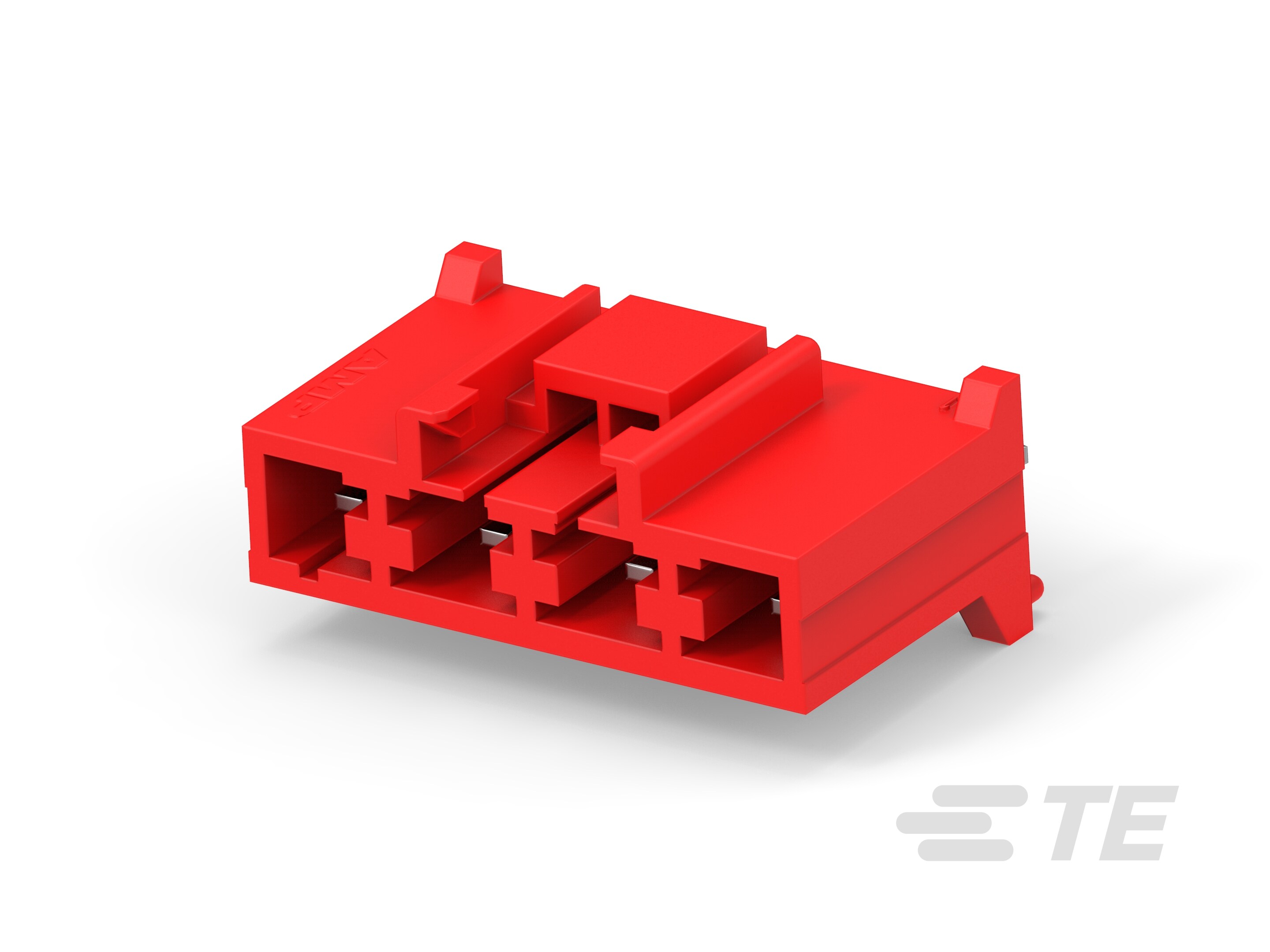 AMP U/P SGL ROW HDR ASSY V 4P-2-178841-2