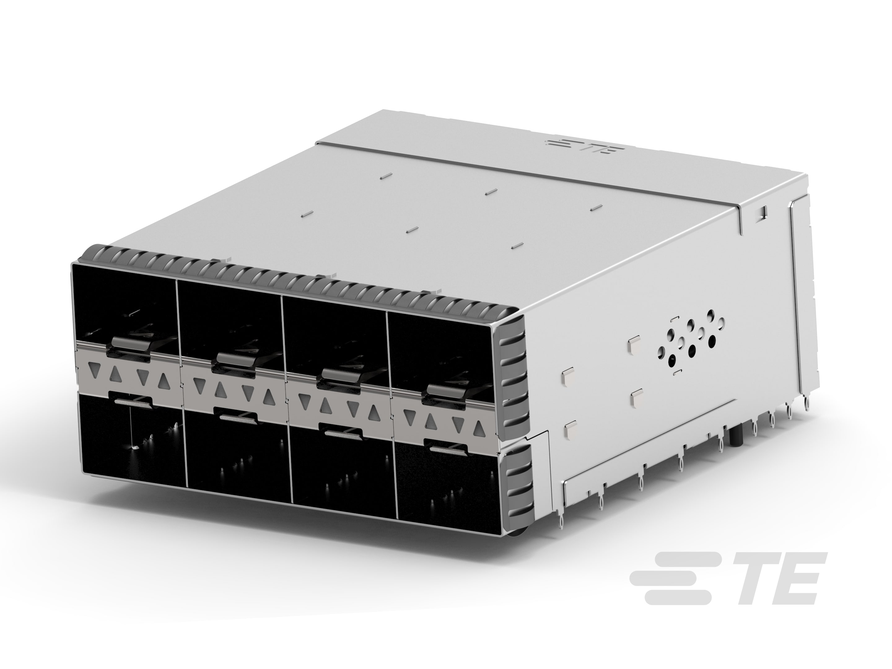 zSFP+ STACKED 2X4 RECEPTACLE ASSEMBLY-2180324-6