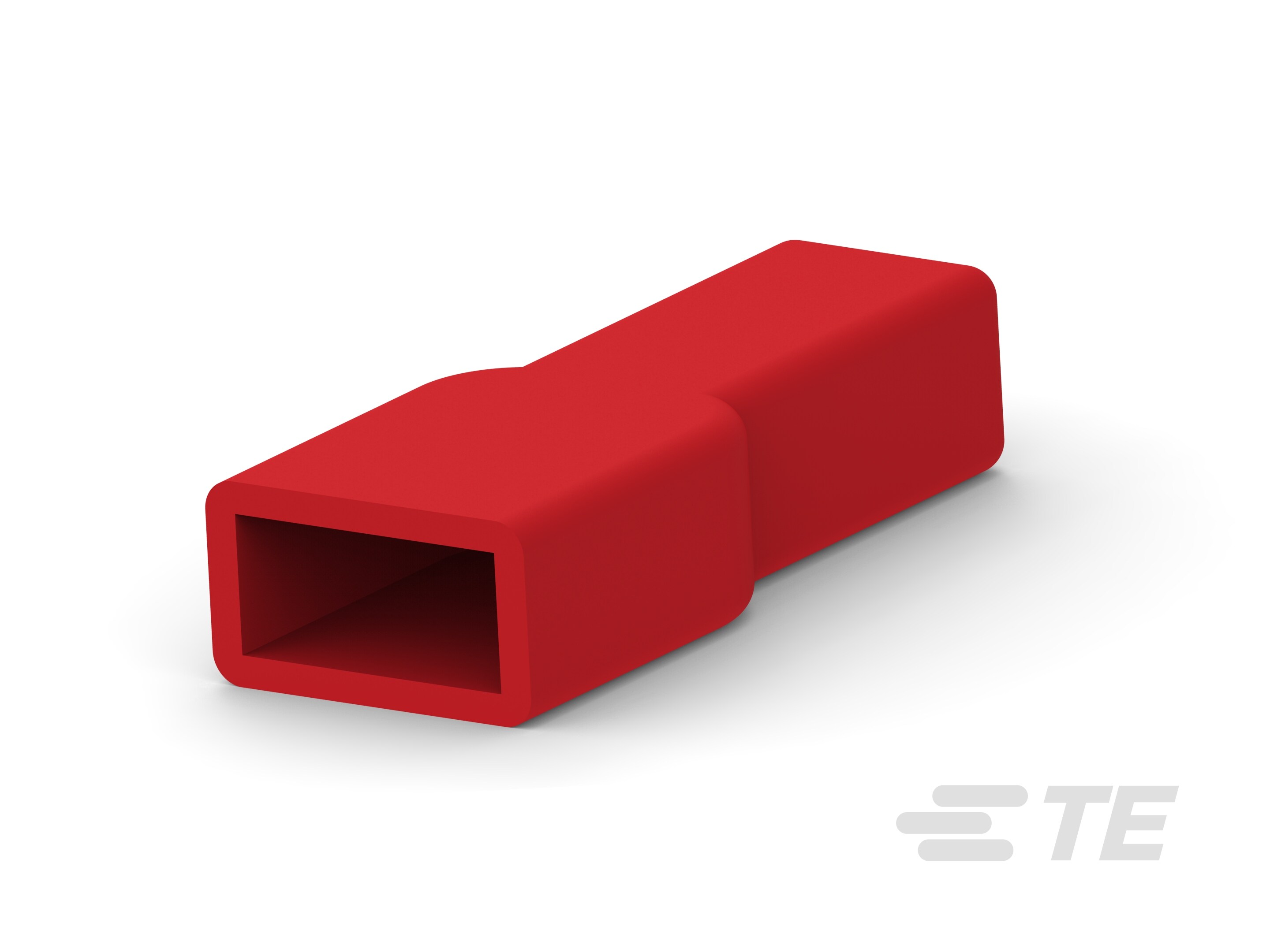 250 FASTON HSG.,REC.,1 POS,RED-2-180930-1