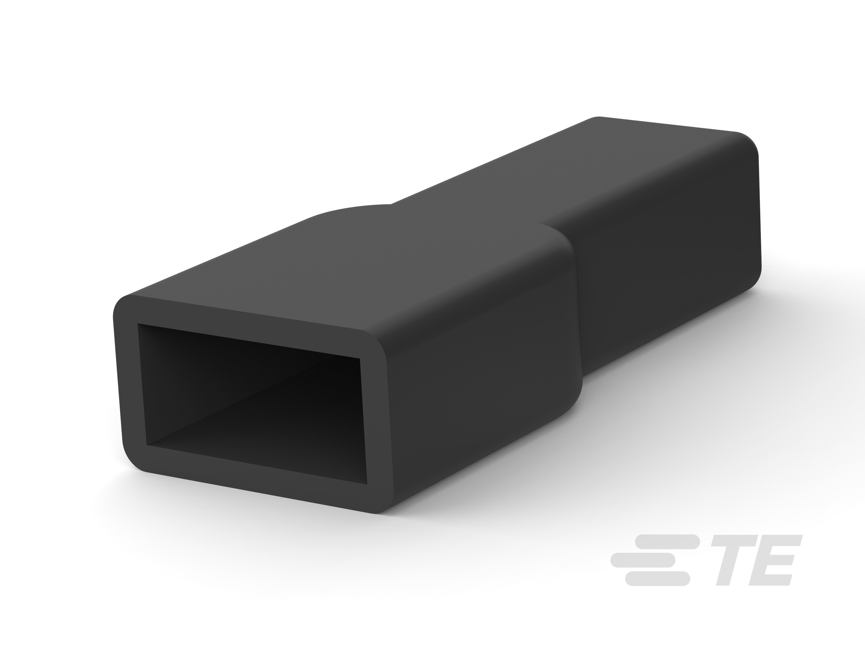 250 FASTON HSG.,REC.,1 POS,BLACK-2-180930-5