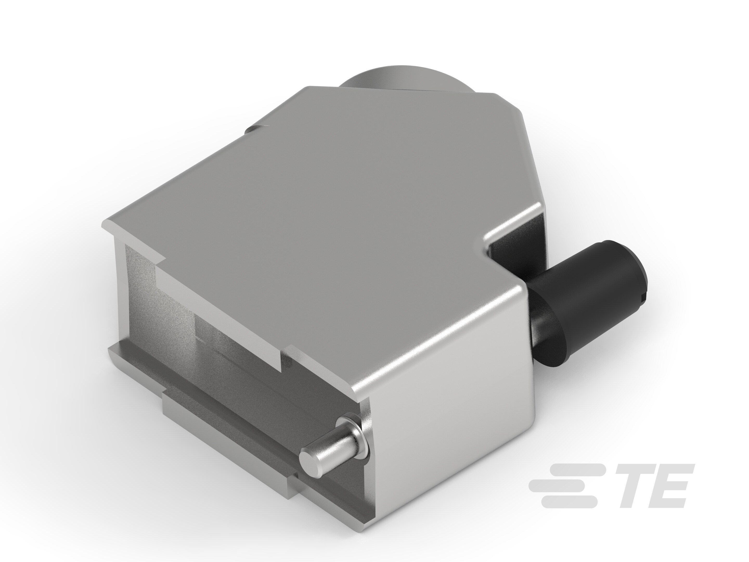 Ni Pltd Plastic Backshell, 9 Way, 45 Deg-2198618-9