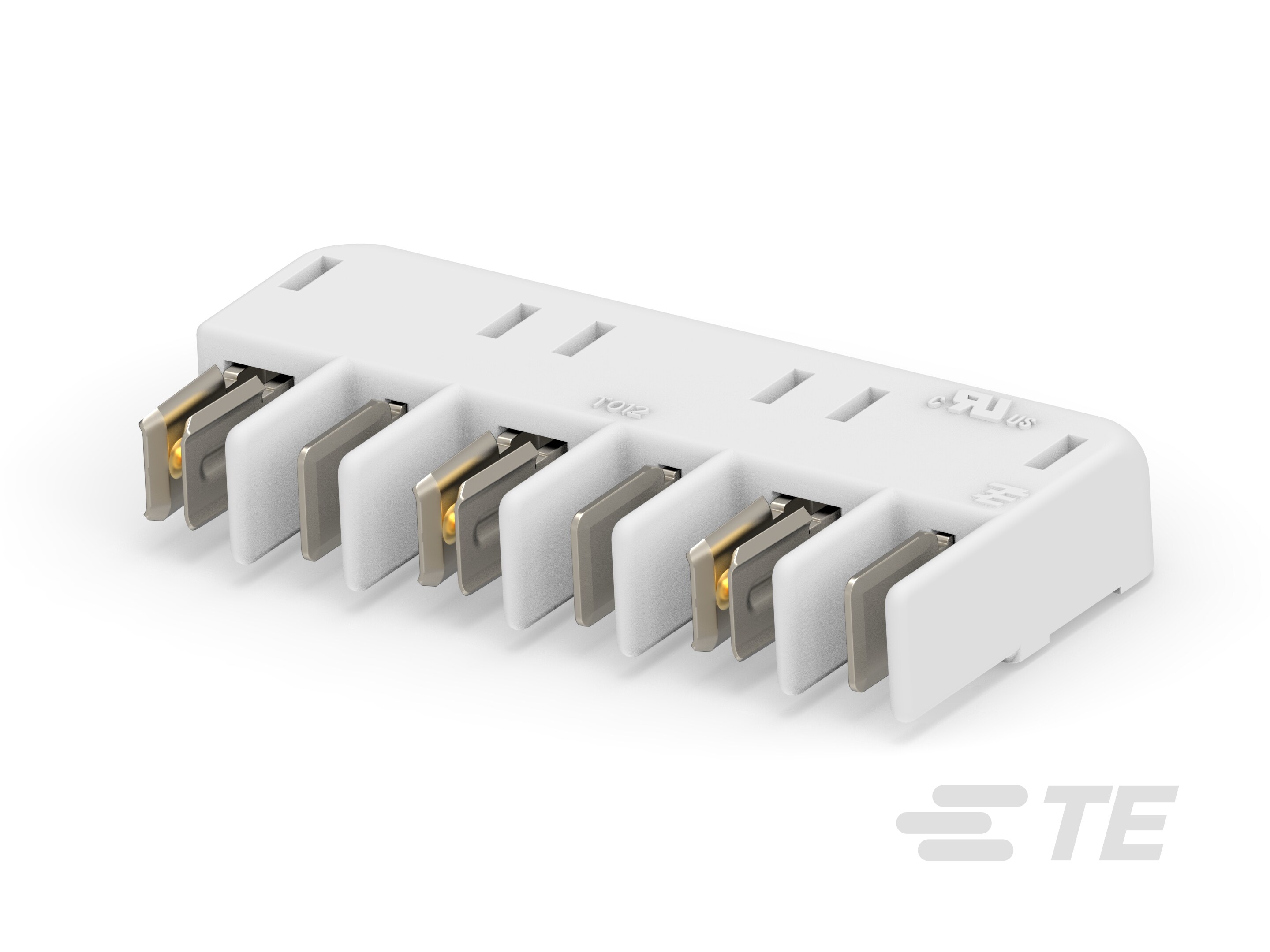 CONNECTOR,BLADE & RECT 6 POS,SELECT GOLD-2213613-3